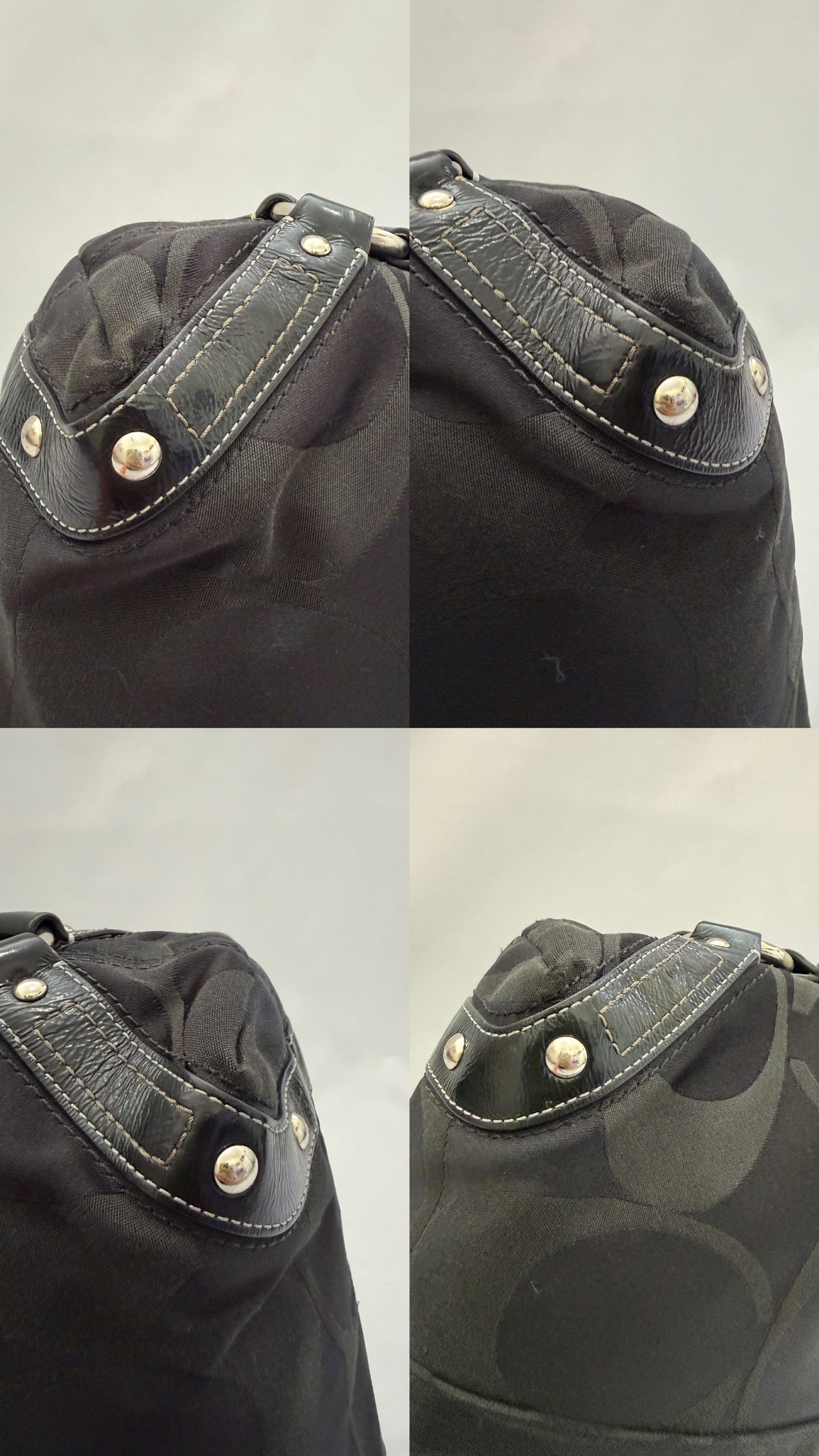 Coach Carly Signature Black