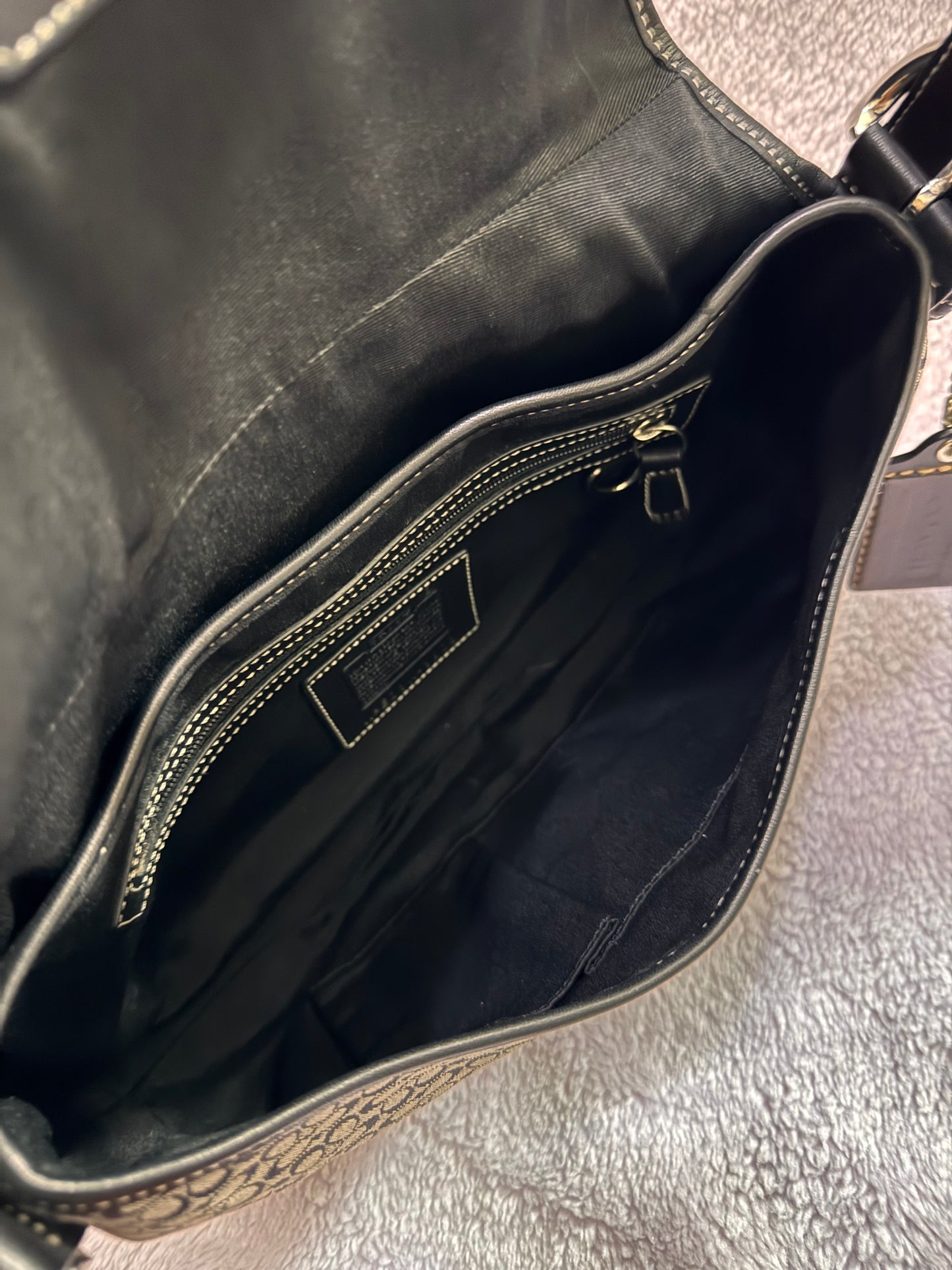 Coach SoHo Black and Grey