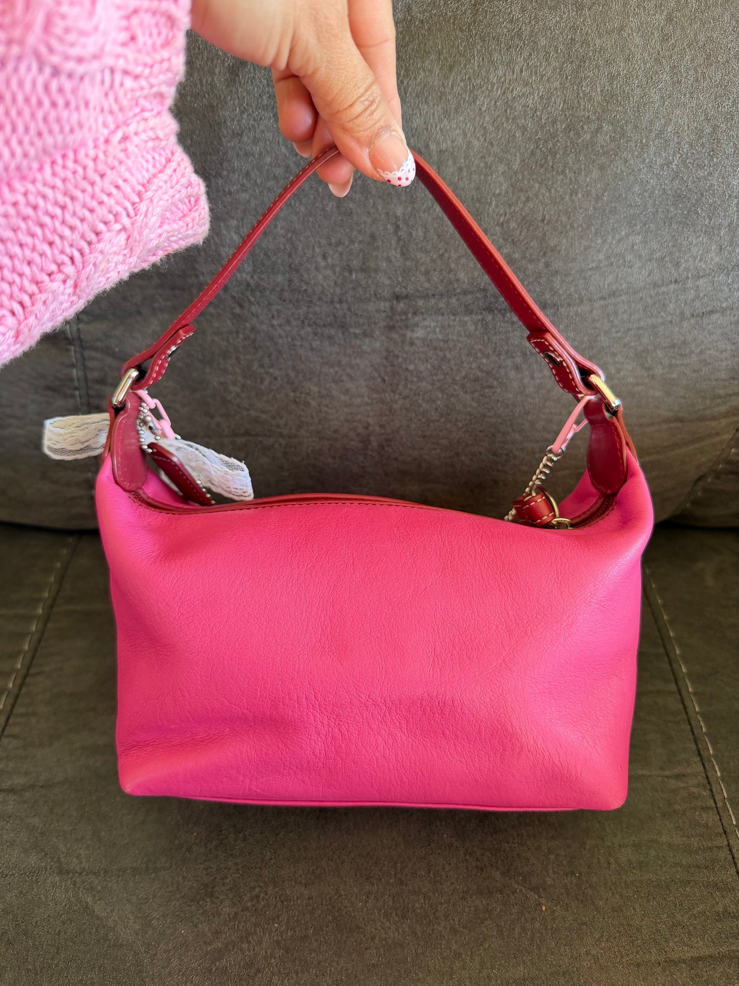 Coach Hot Pink Mini Bag