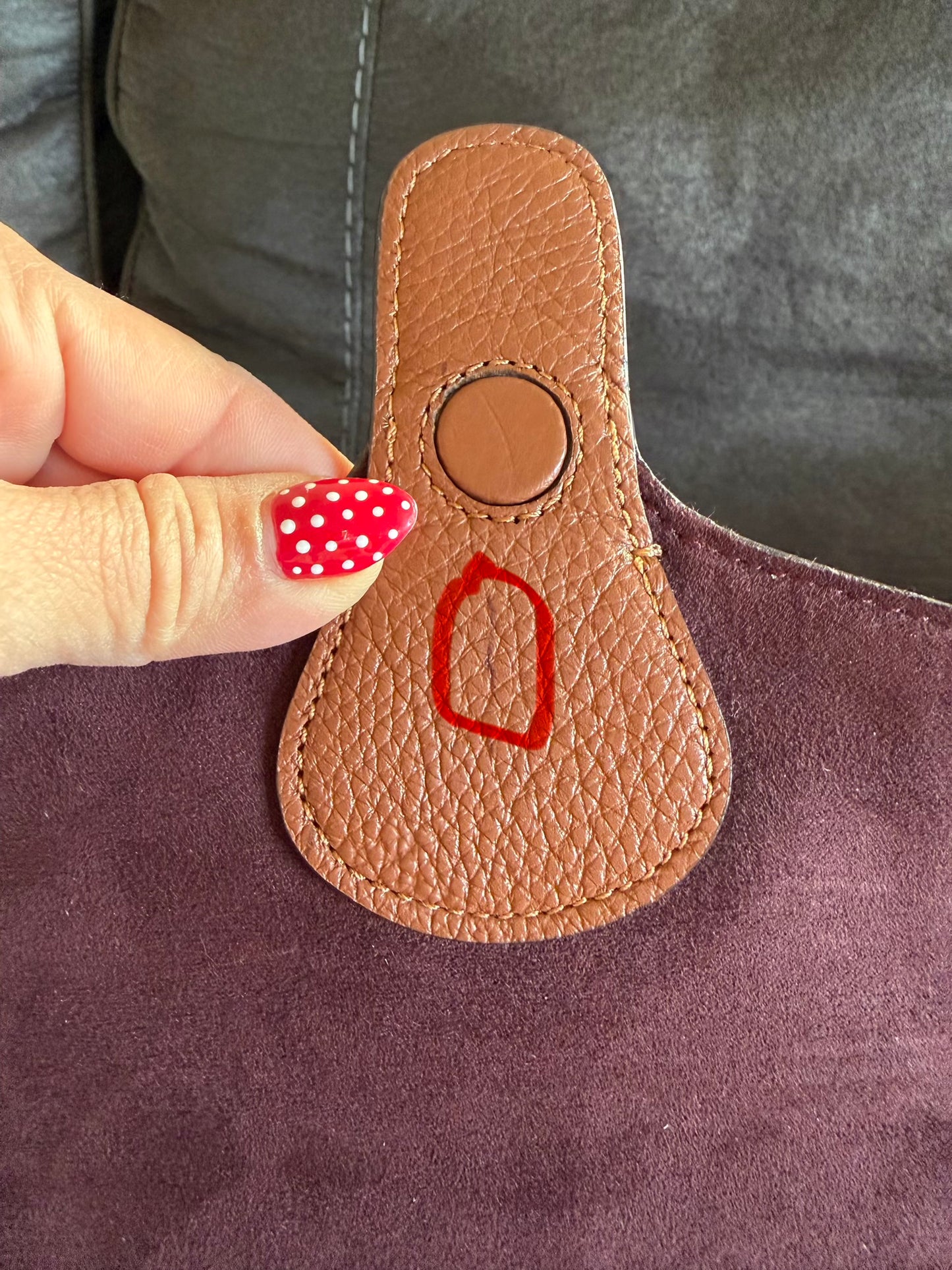 Coach Jade with daisy applique
