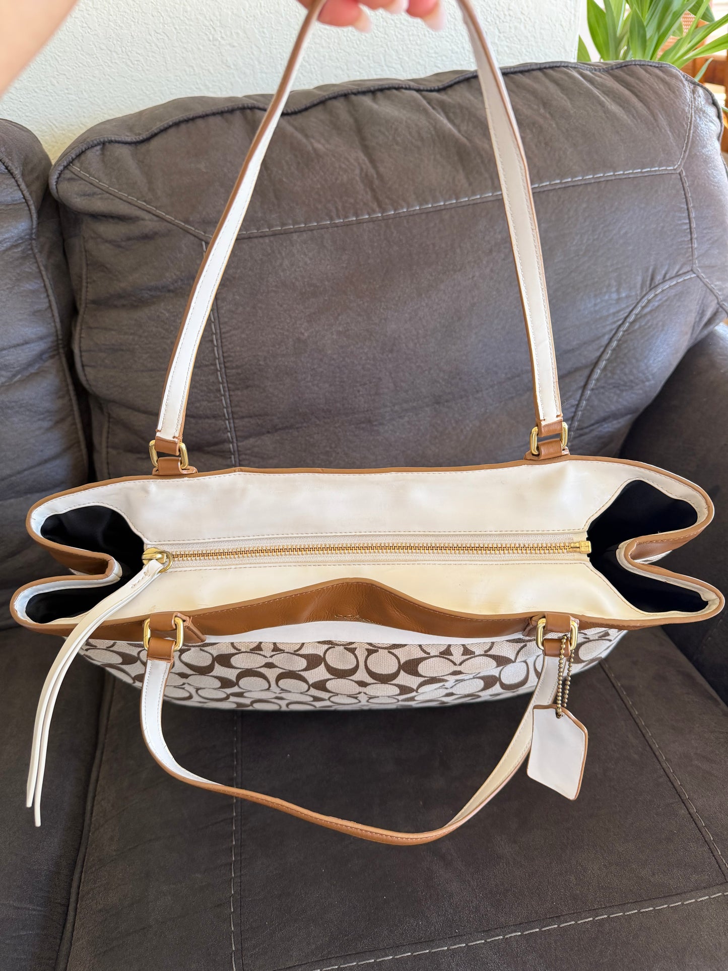 Coach Signature Tote Bag