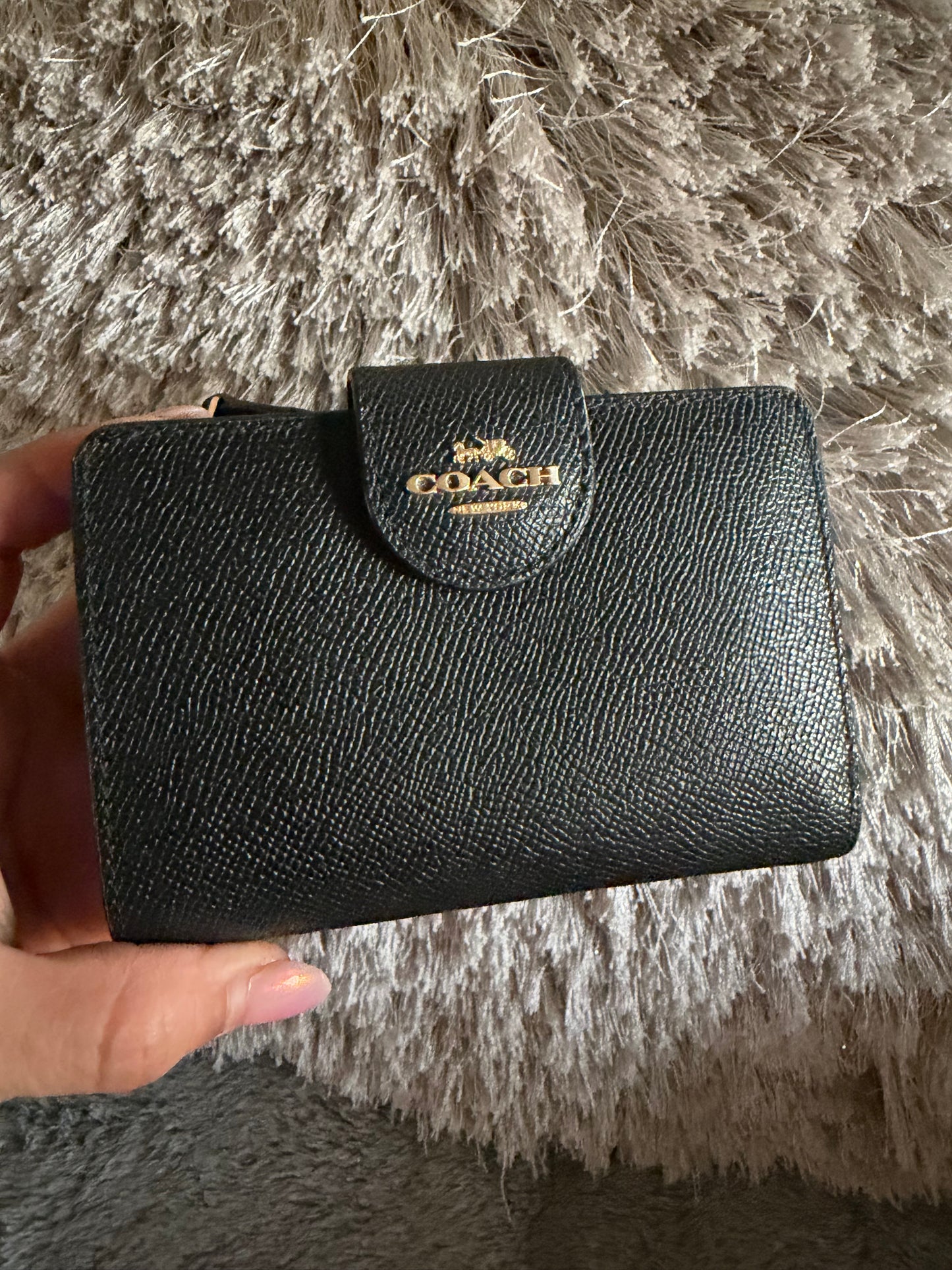 Coach Black Wallet