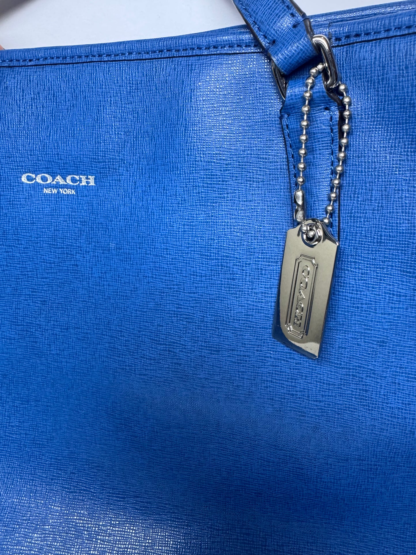 COACH Saffiano Leather City Tote Large