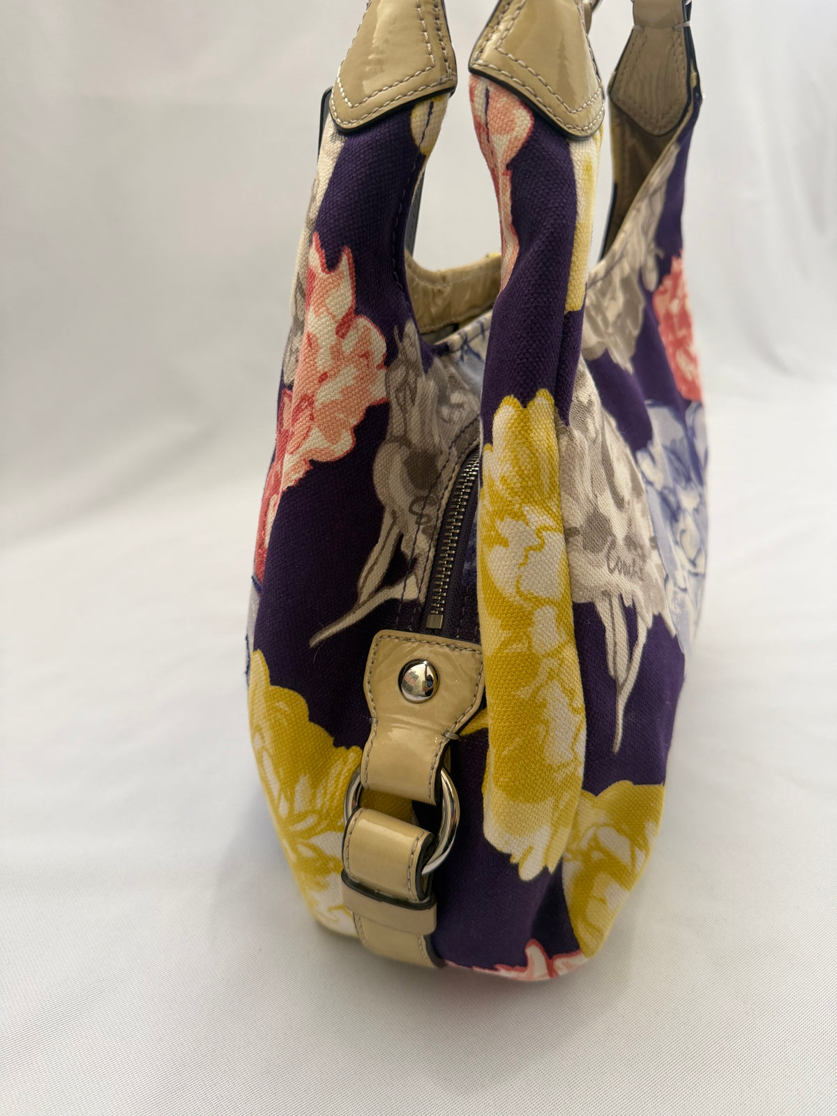 Coach Madison Maggie Navy Floral