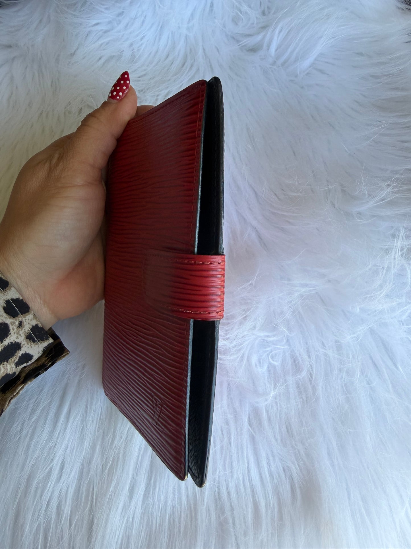 Louis Vuitton Epi Agenda PM planner