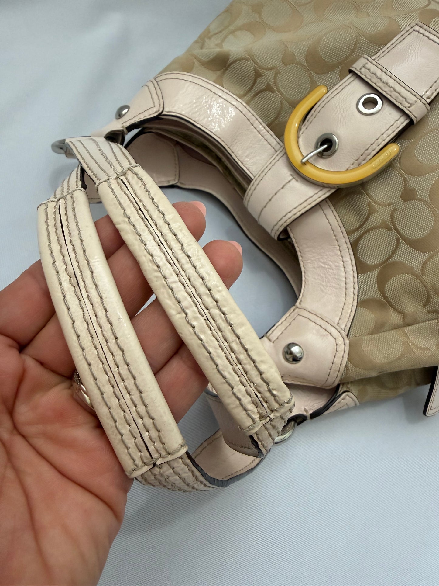 Coach Pink/Beige Soho Hobo