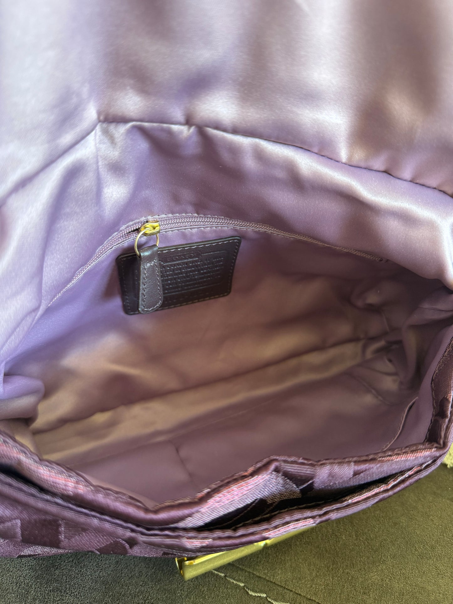 Coach Kristin Op Art Purple