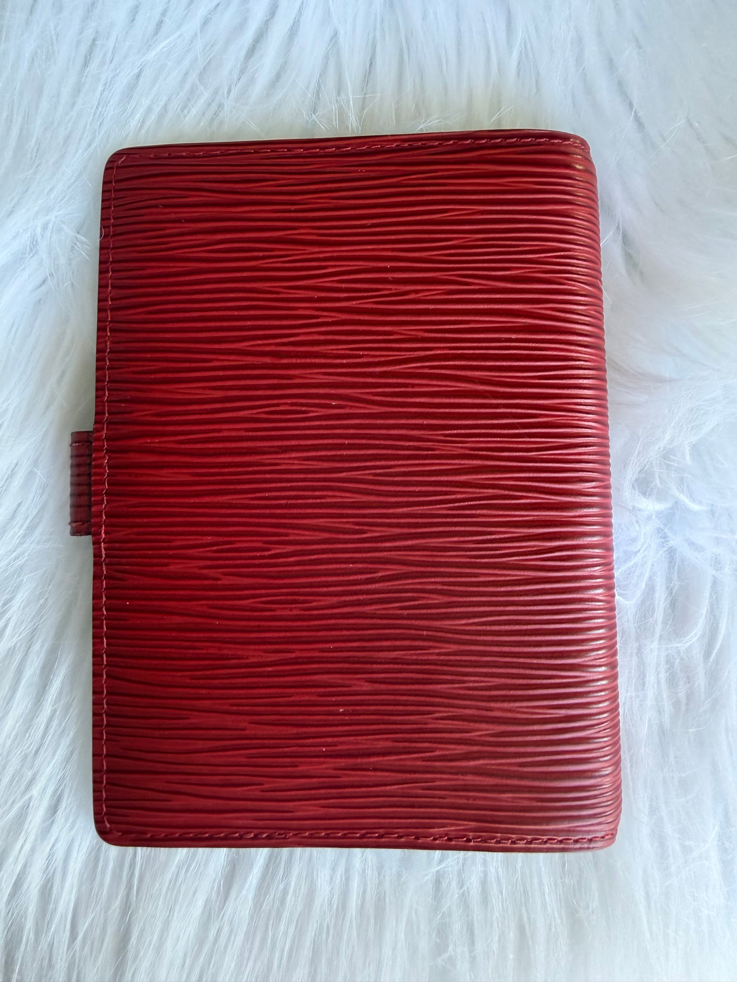 Louis Vuitton Epi Agenda PM planner