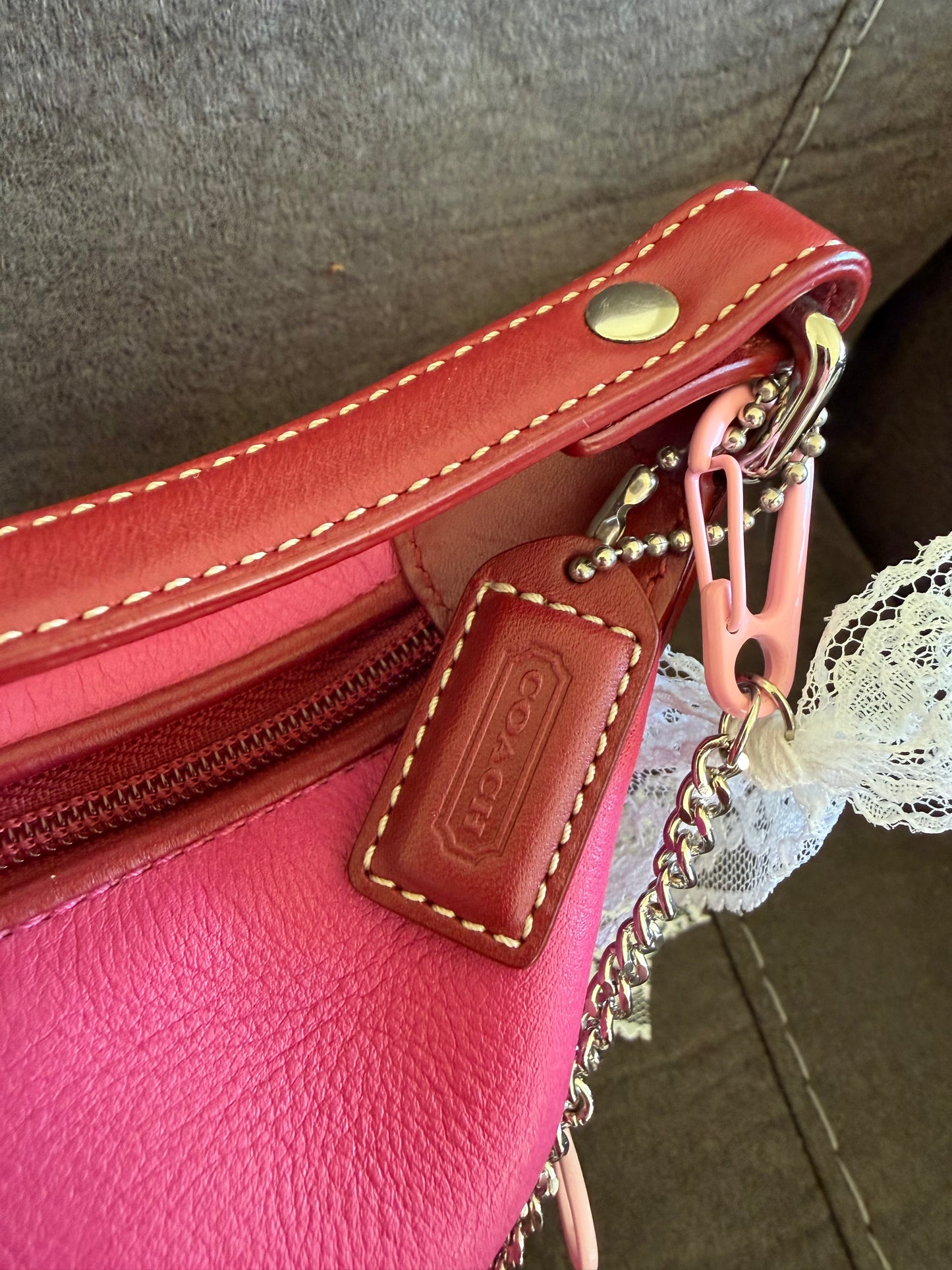 Coach Hot Pink Mini Bag