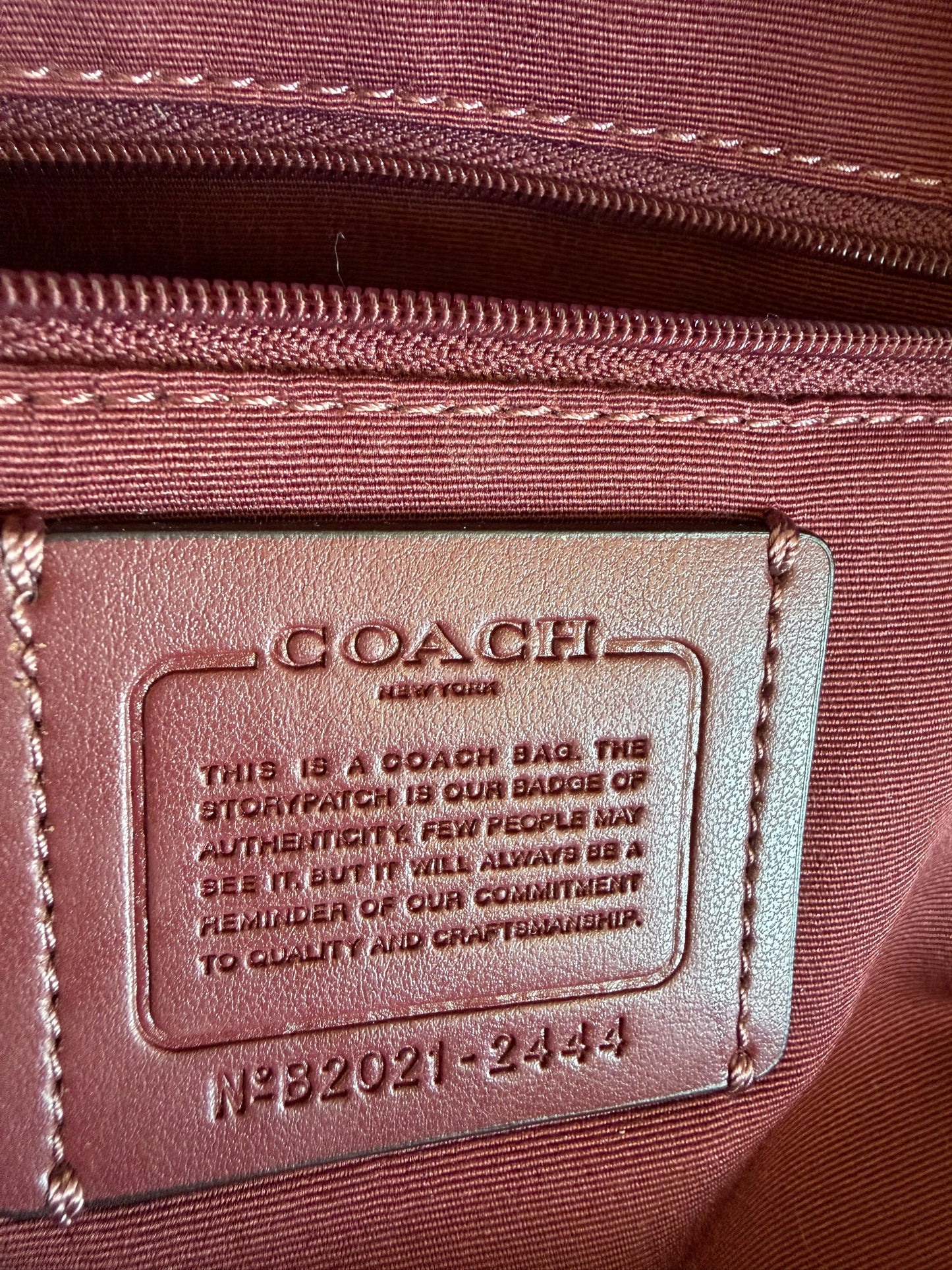 Coach Charlie backpack Pink