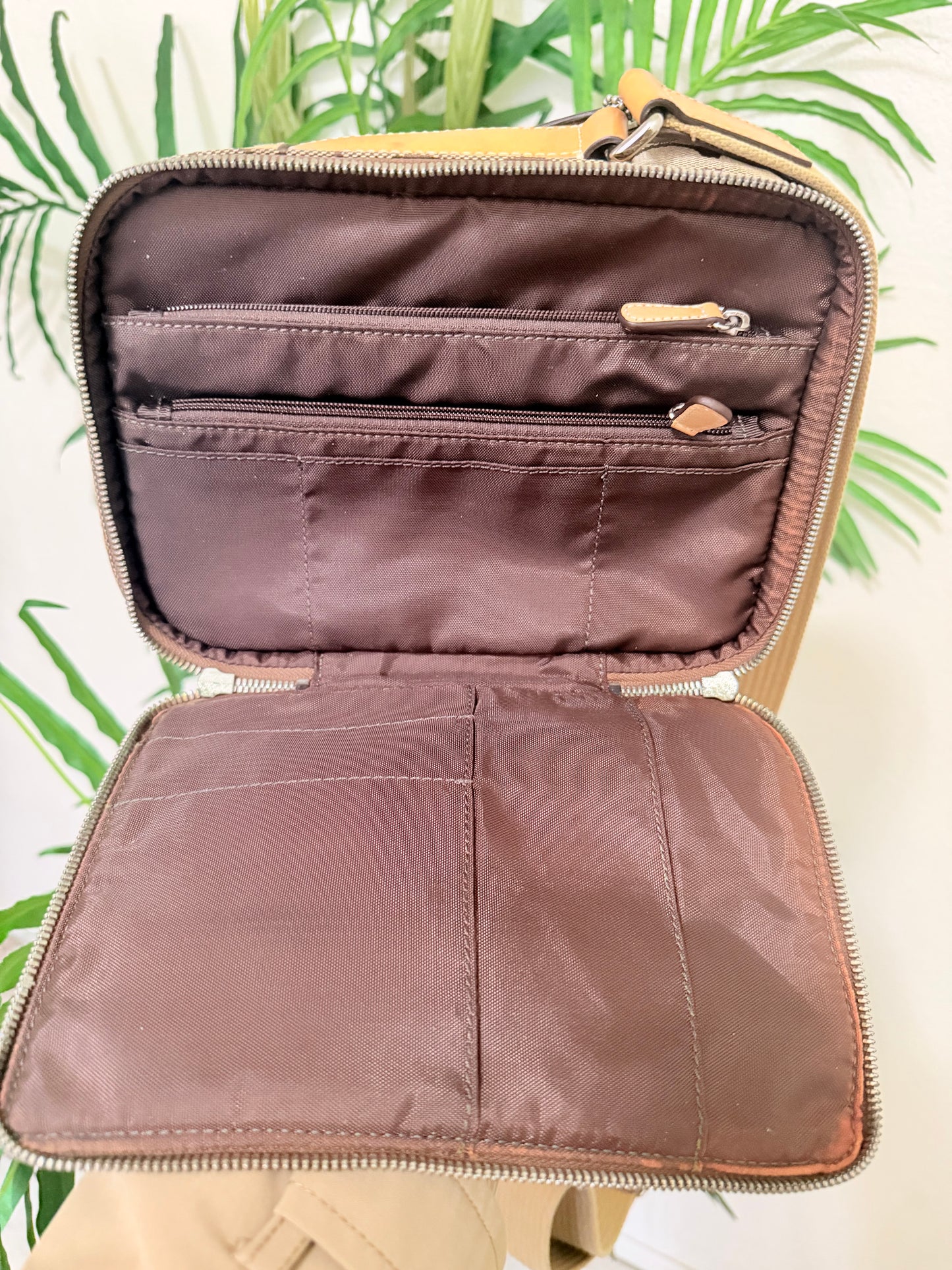 Coach Signature crossbody bag