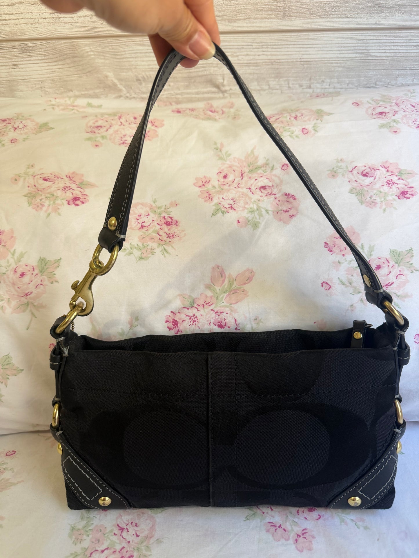 Coach Black Carly Small