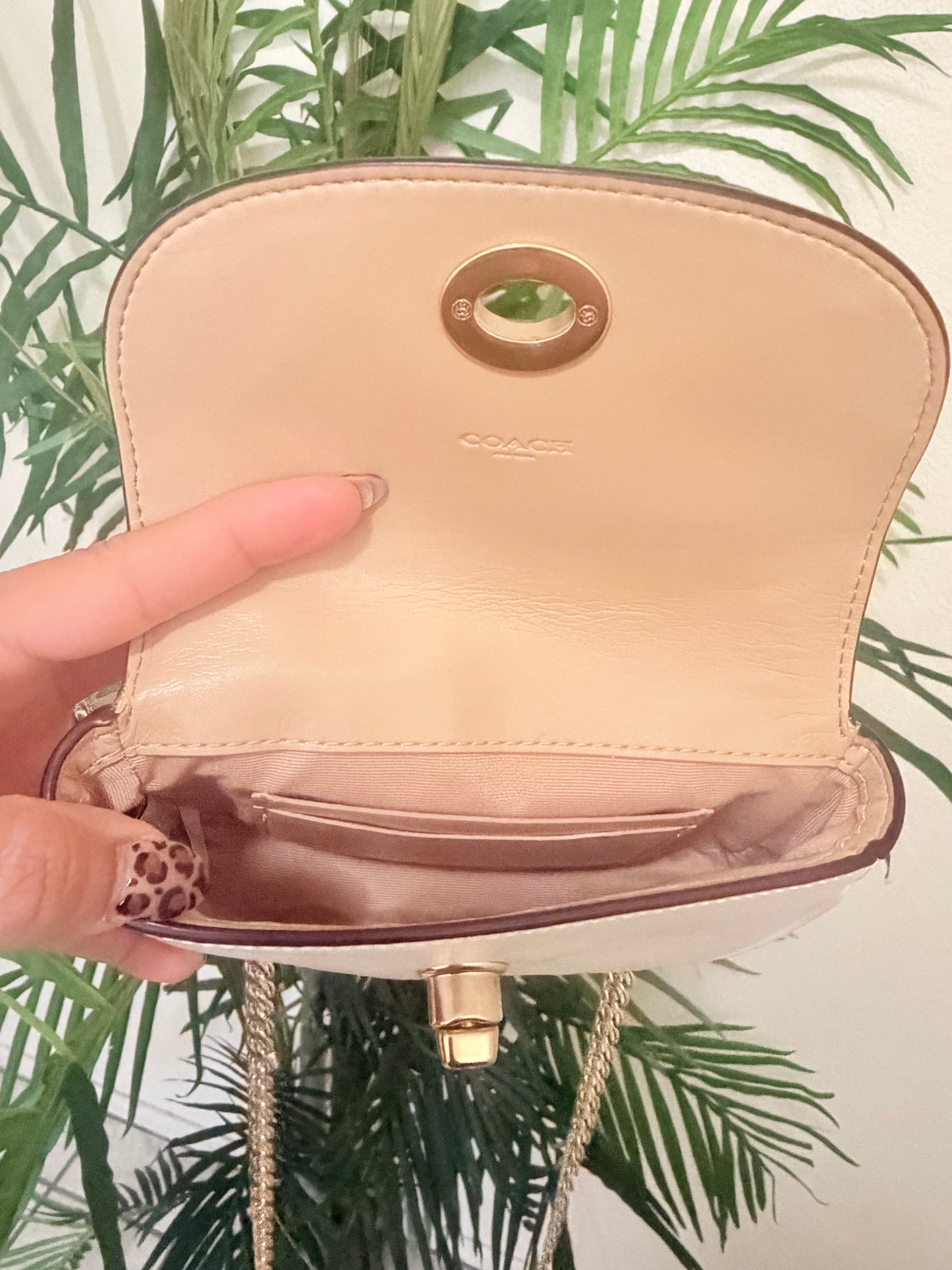 Coach Mini Bag with Patchwork