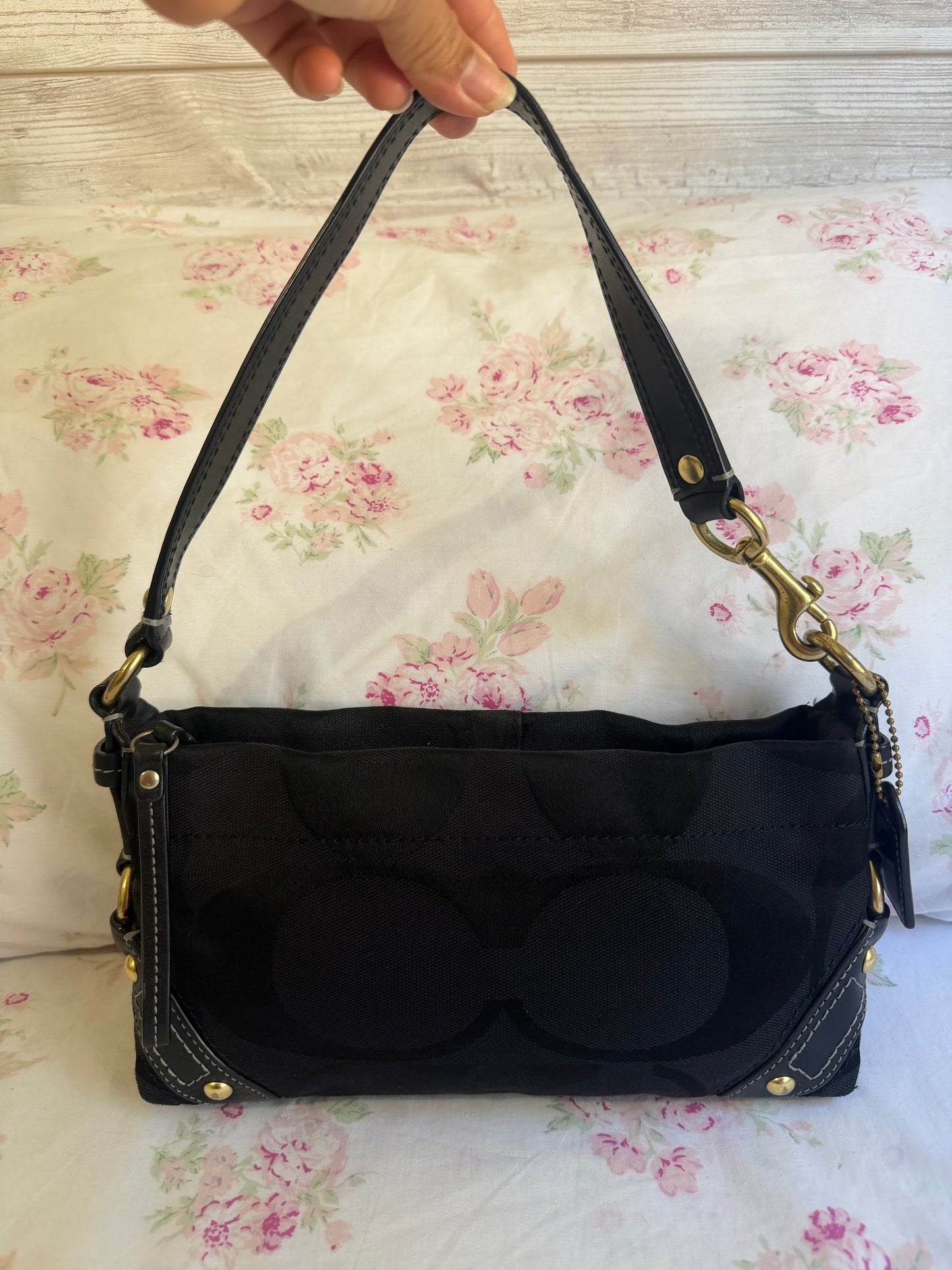 Coach Black Carly Small