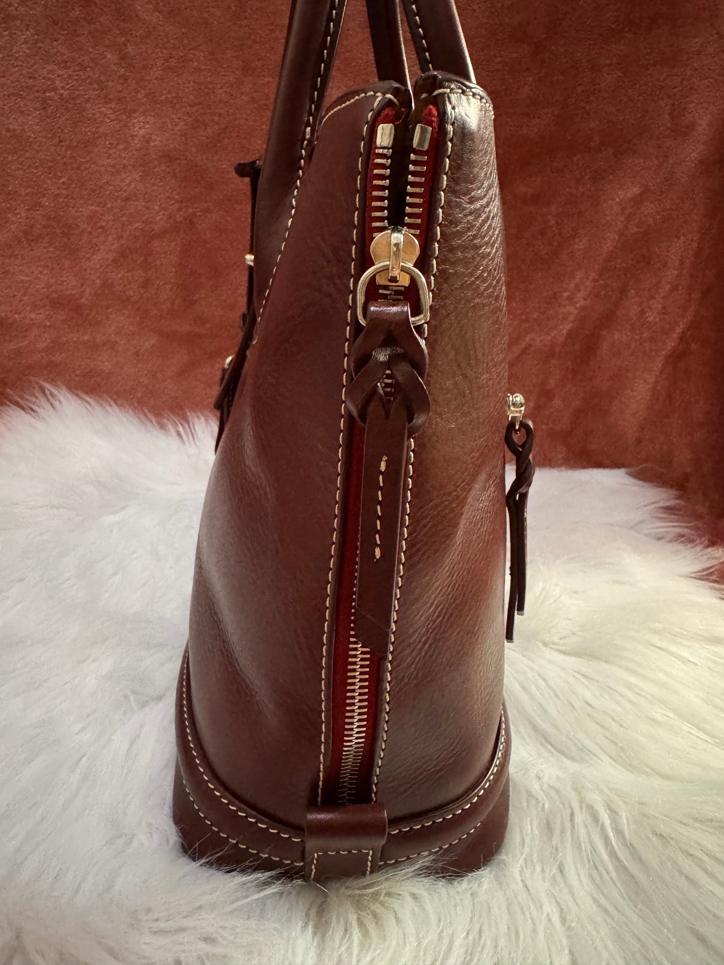 Dooney & Bourke Florentine Toscana Burgundy