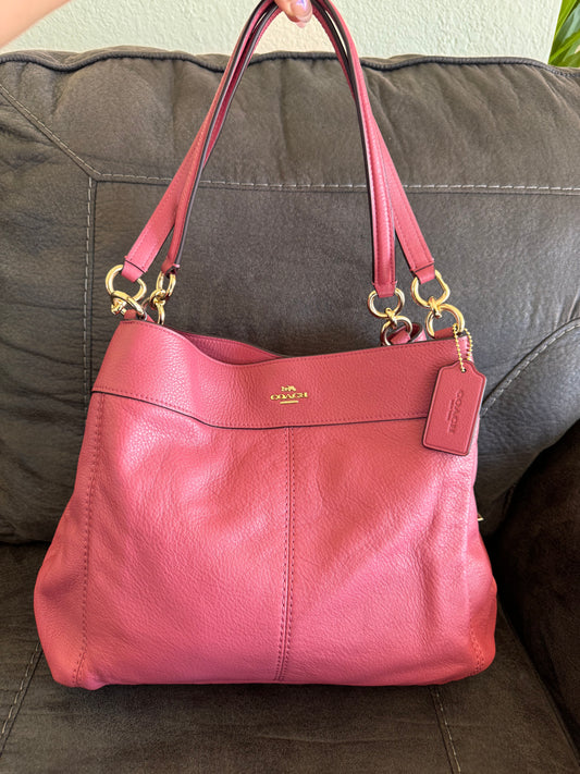 Coach Lexy Pink Shoulder Bag