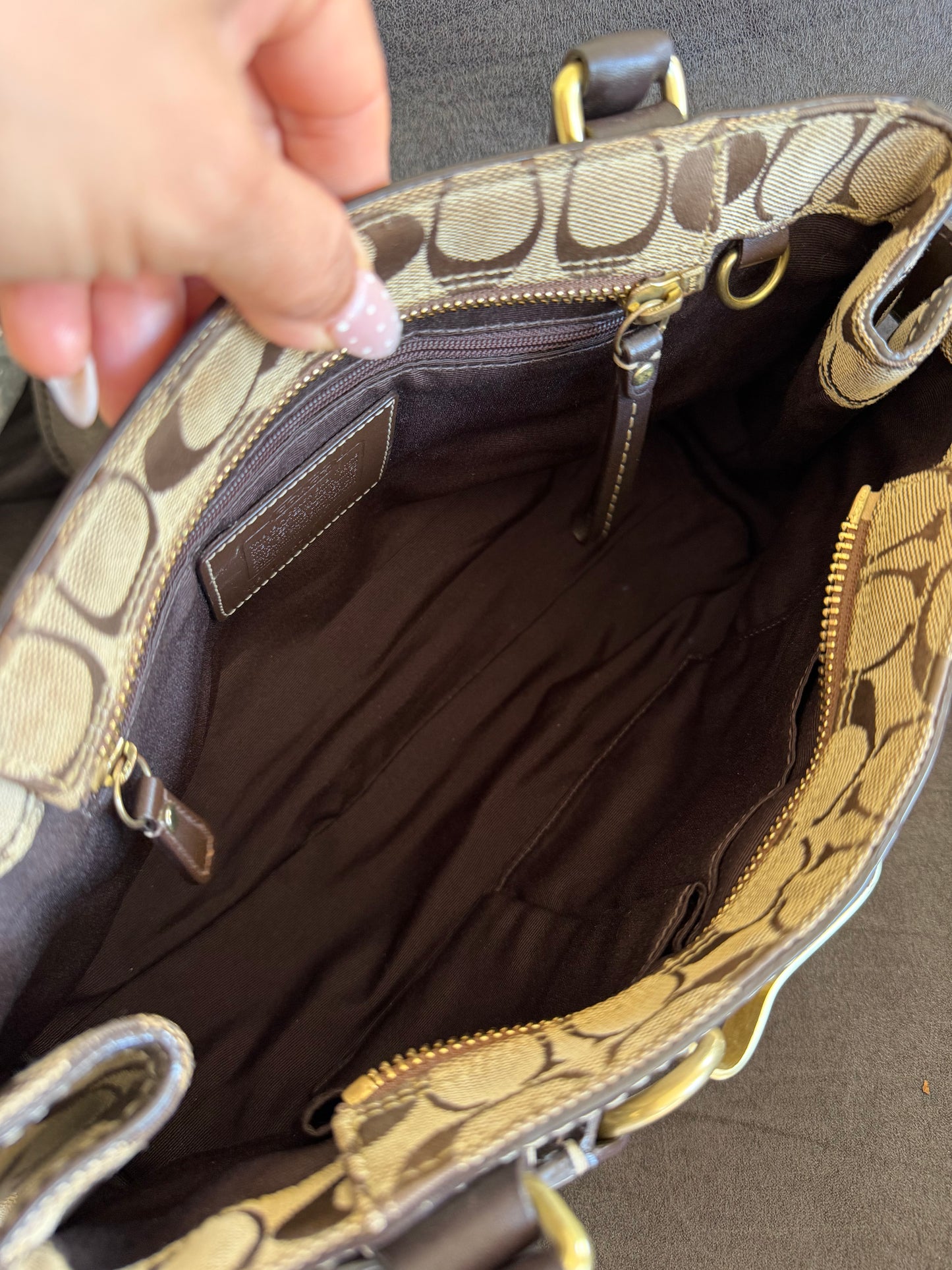 Coach Hamptons Carryall Satchel