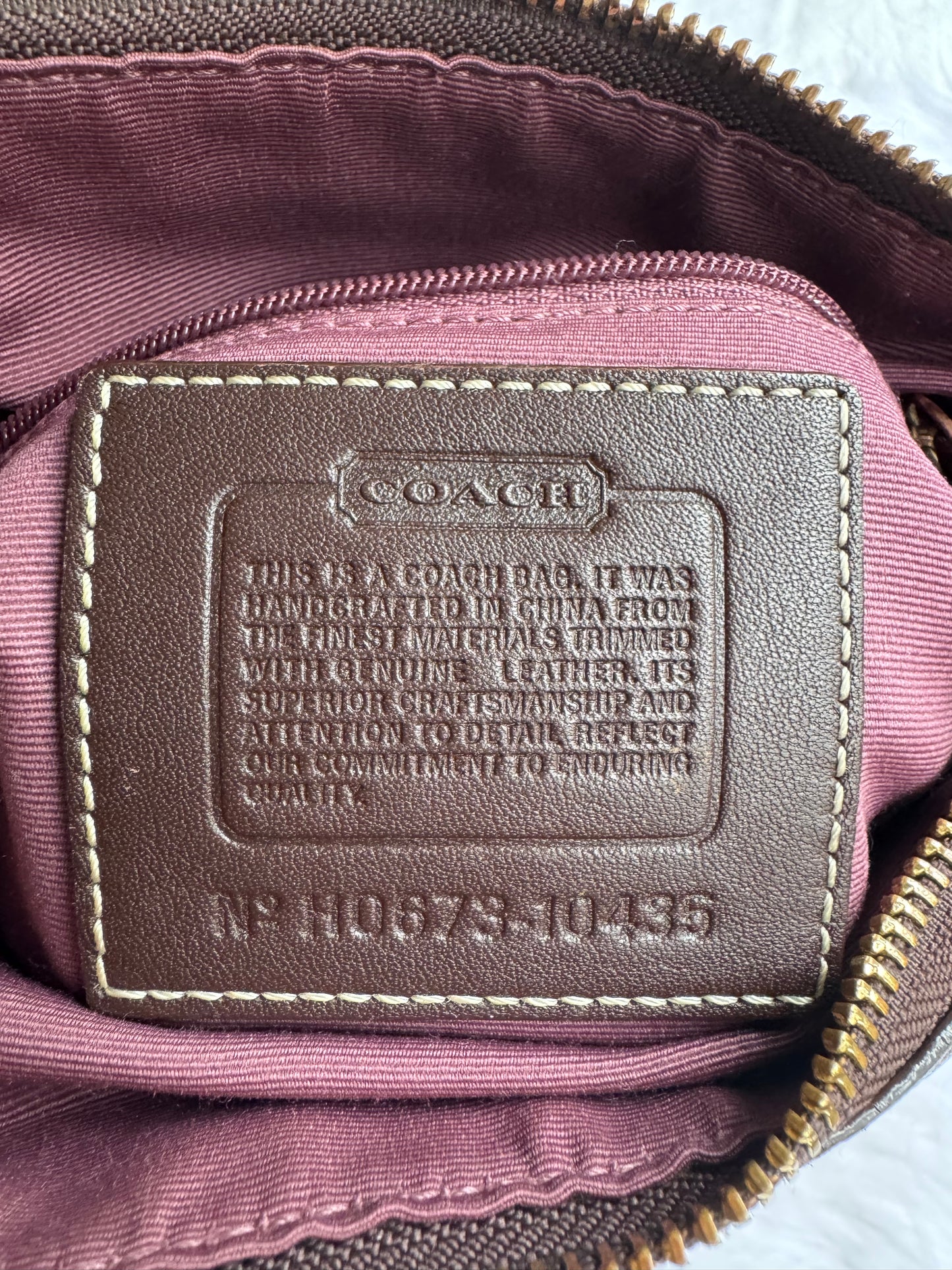 Coach Patchwork Shoulder Bag