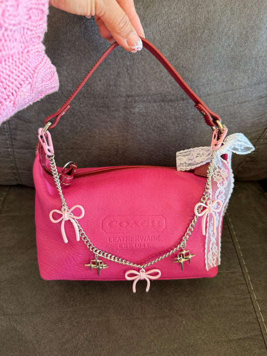 Coach Hot Pink Mini Bag