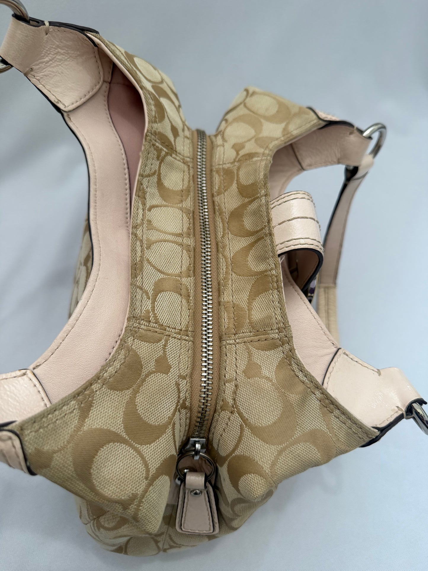 Coach Pink/Beige Soho Hobo