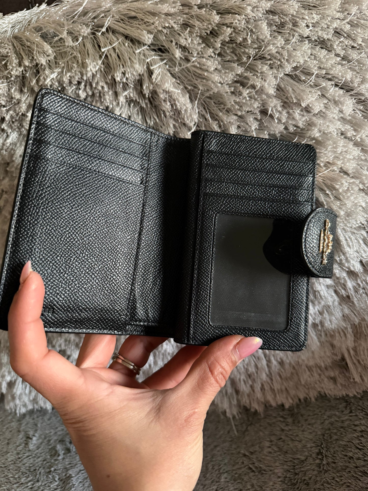 Coach Black Wallet