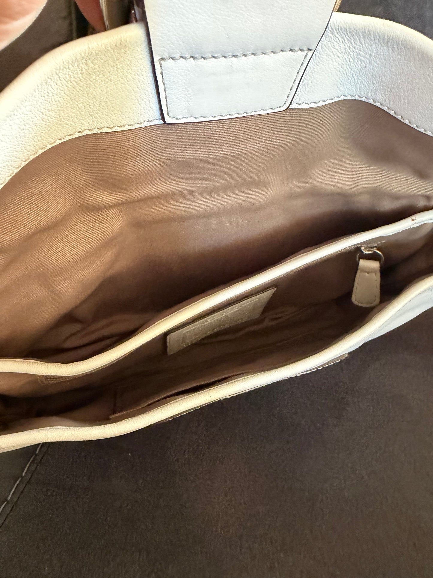 Coach Mini Soho White Leather