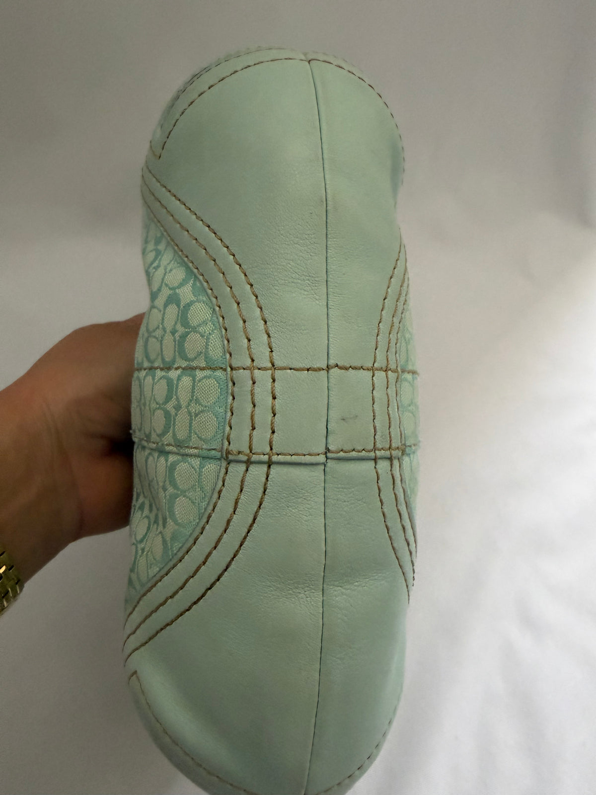 Coach Light Blue Soho Hobo