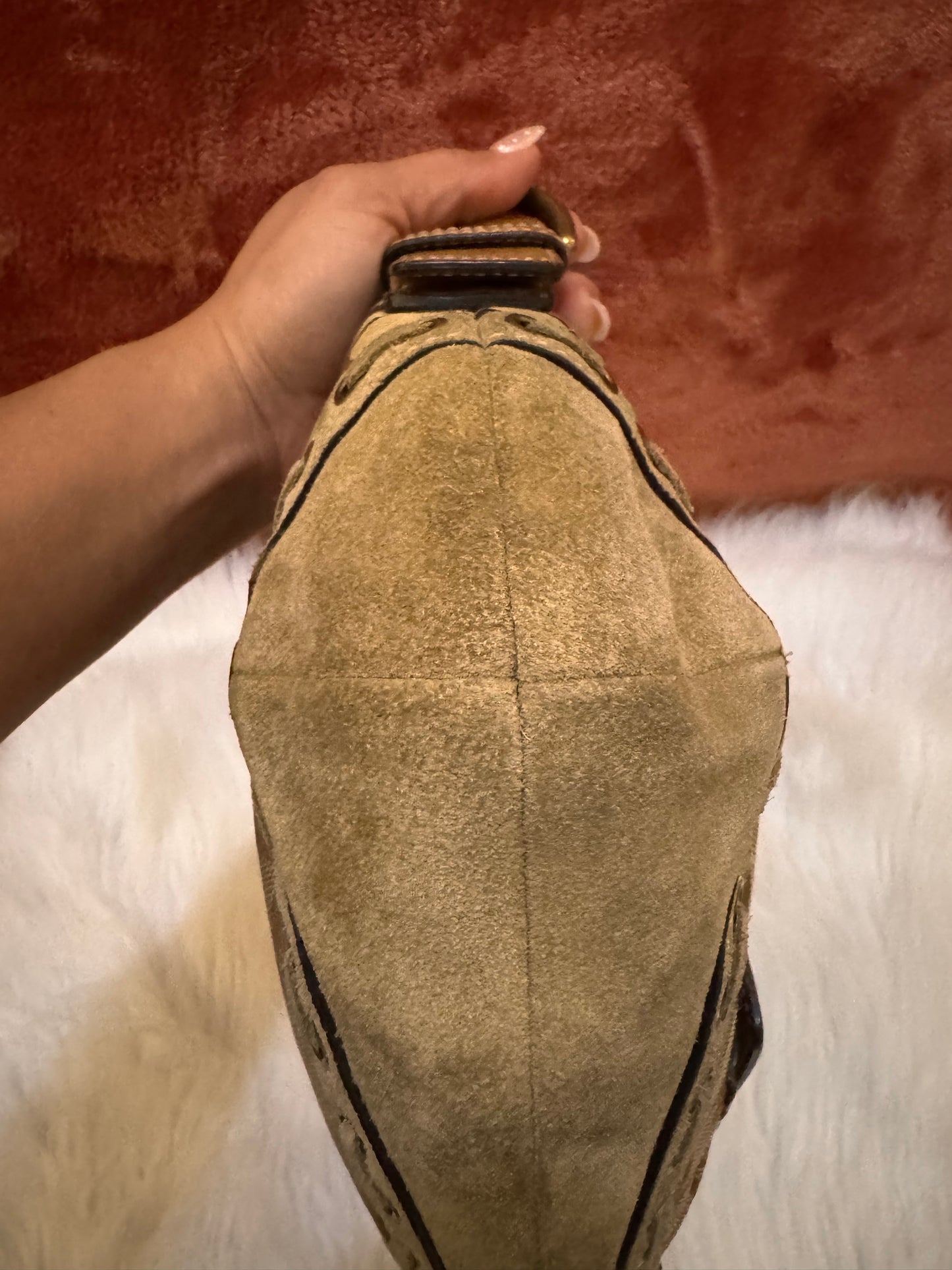 Coach SoHo Canvas, Leather and Suede