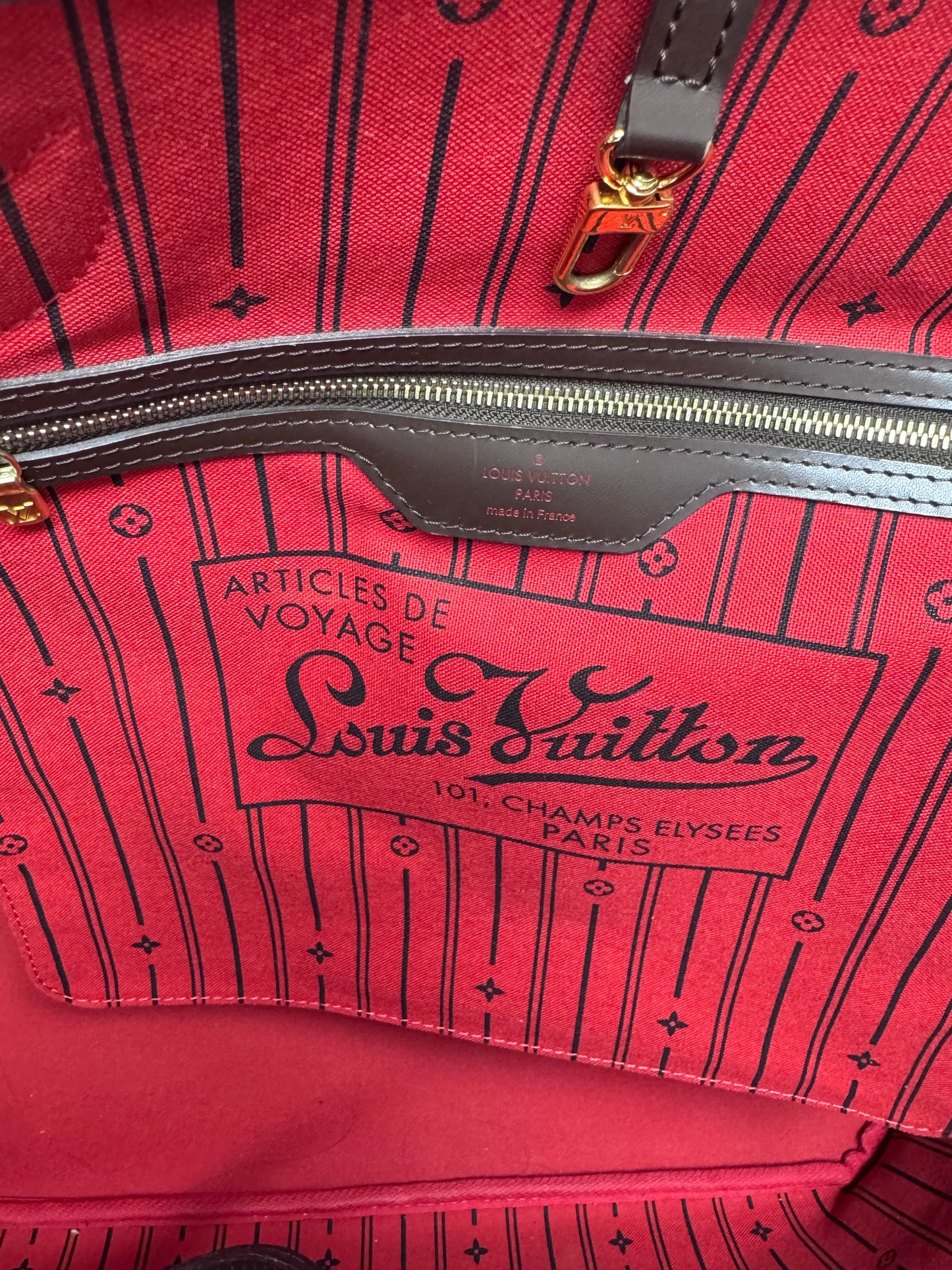 Neverfull GM Damier Ebene