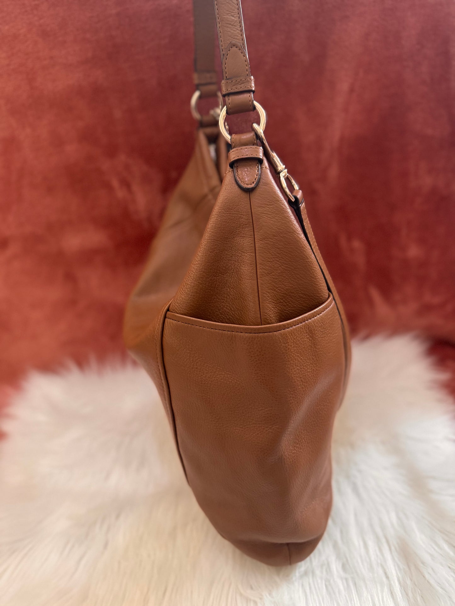 Coach Park Leather Hobo