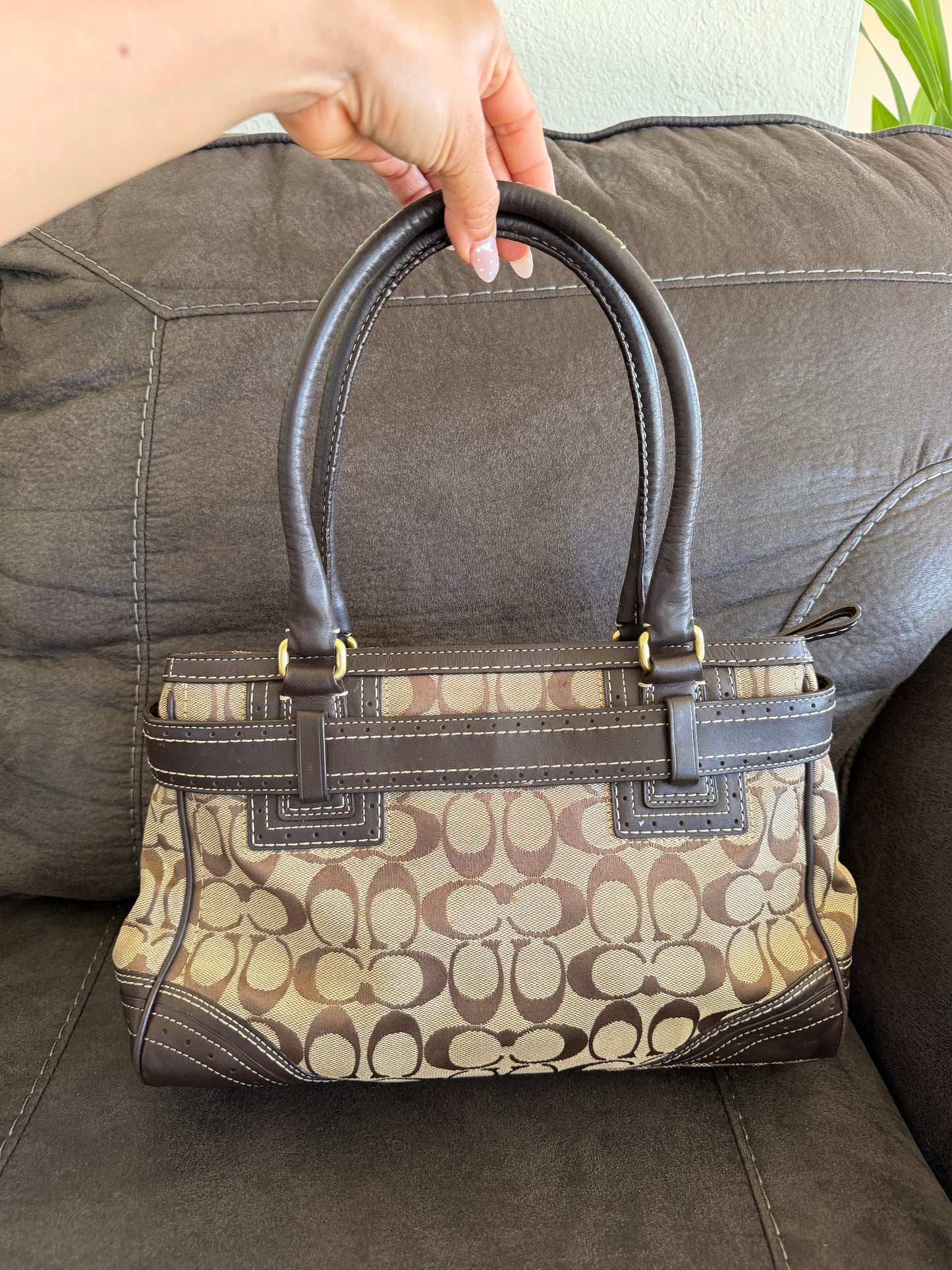 Coach Hamptons Carryall Satchel