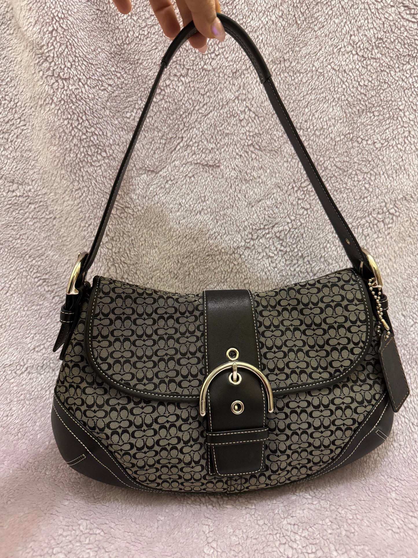 Coach SoHo Black and Grey