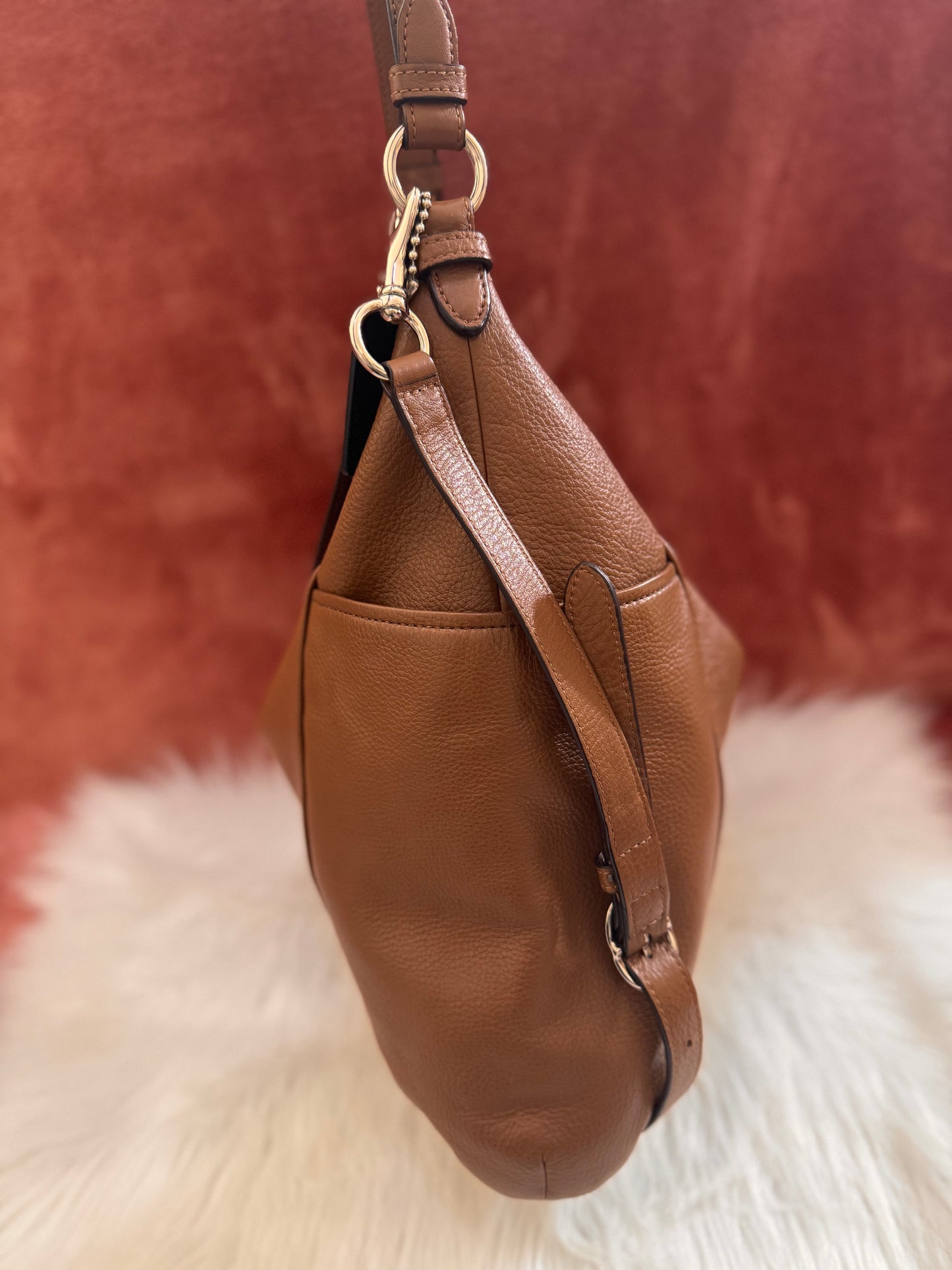 Coach Park Leather Hobo