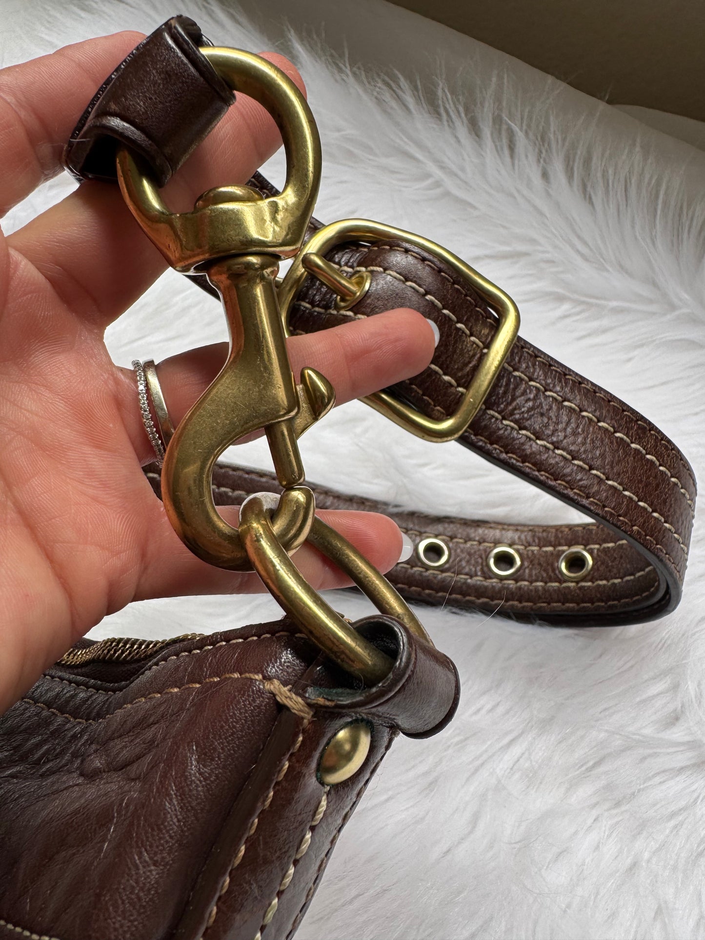 Coach Patchwork Shoulder Bag