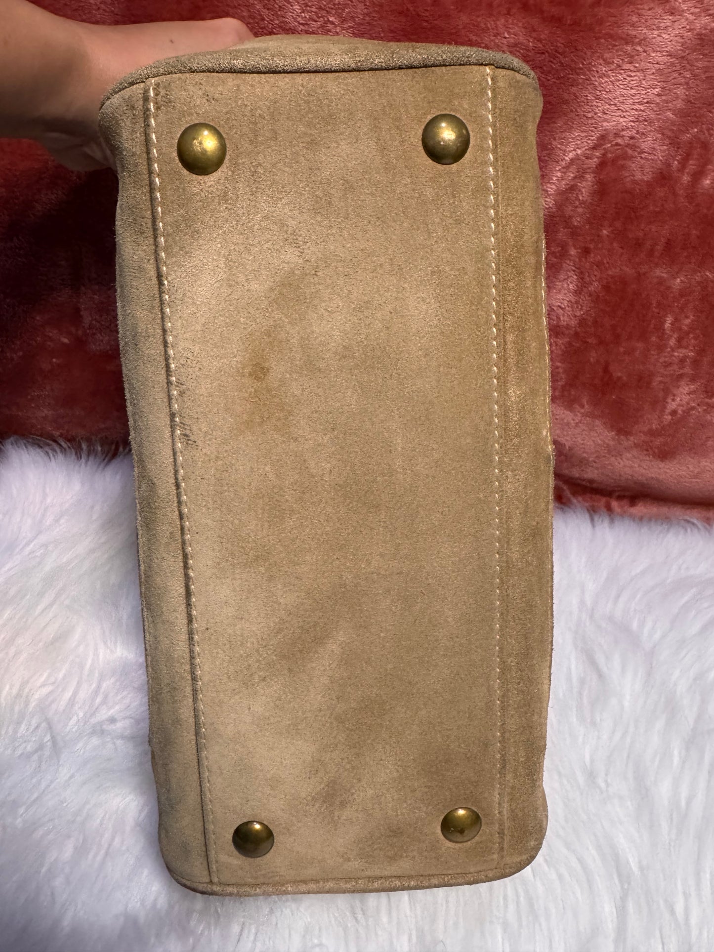 Coach Hampton Suede Boston