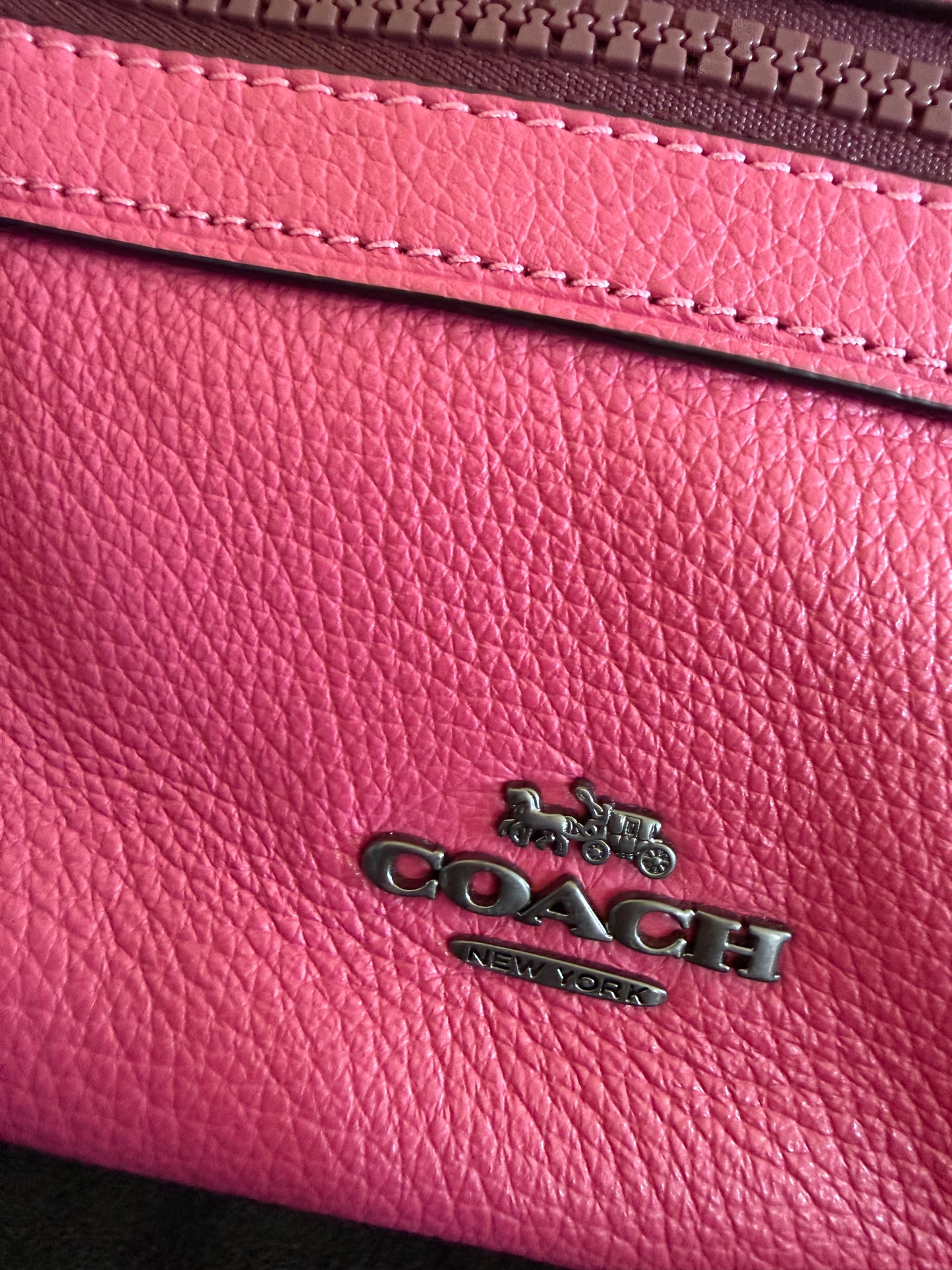 Coach Charlie backpack Pink