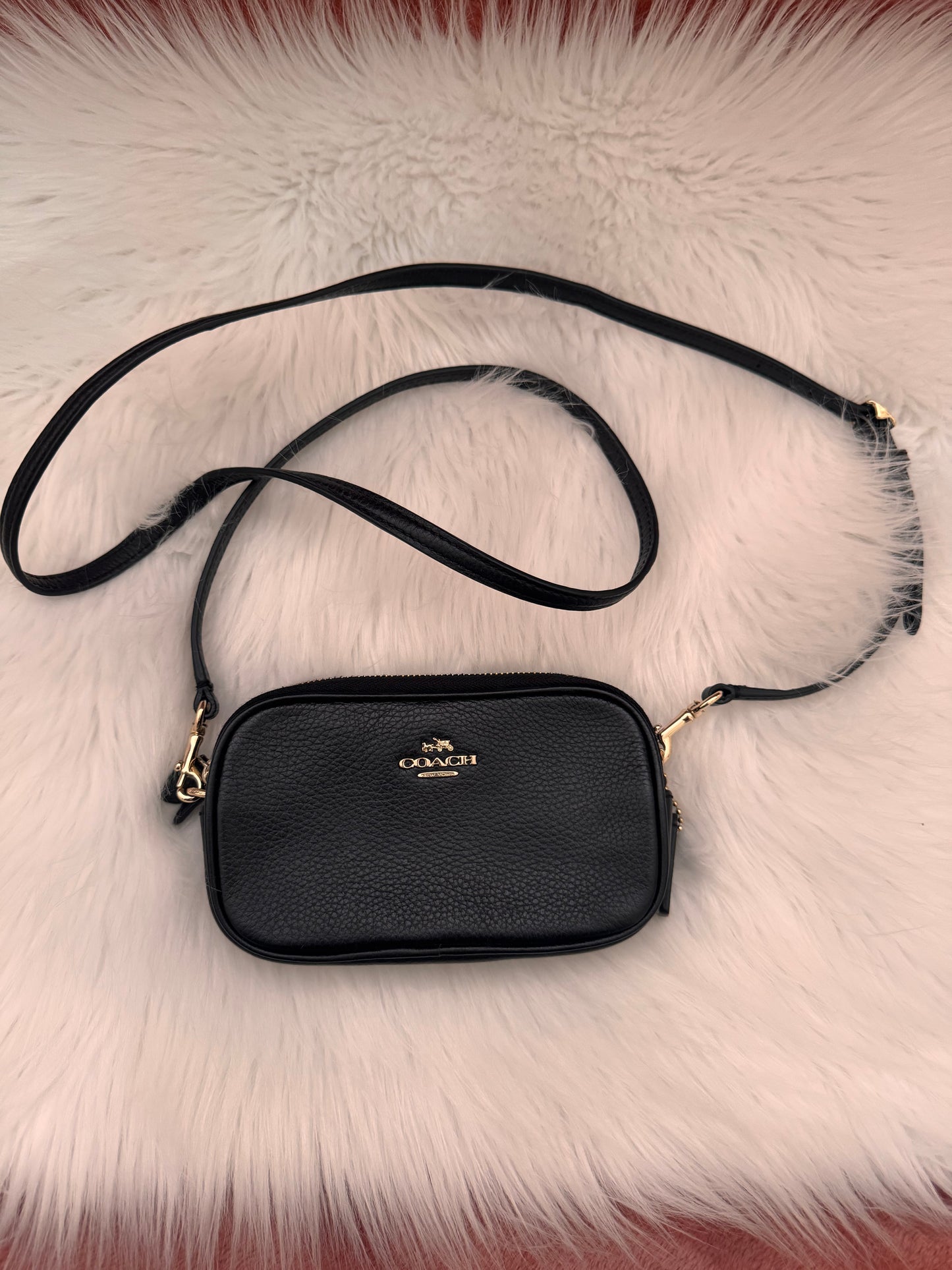 Coach Mini Jamie Camera negro