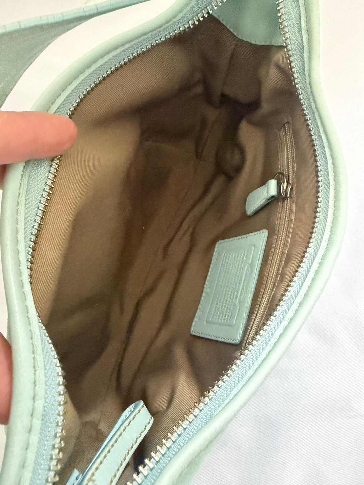Coach Light Blue Soho Hobo