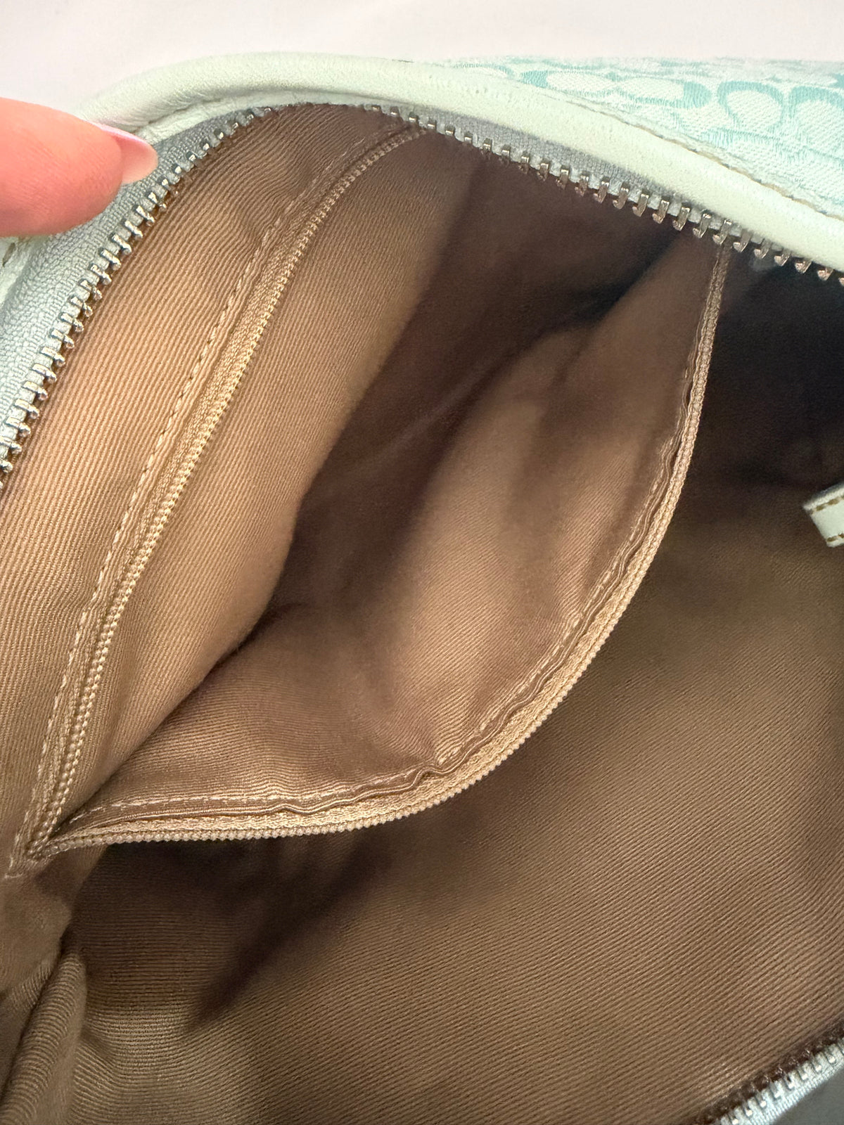 Coach Light Blue Soho Hobo