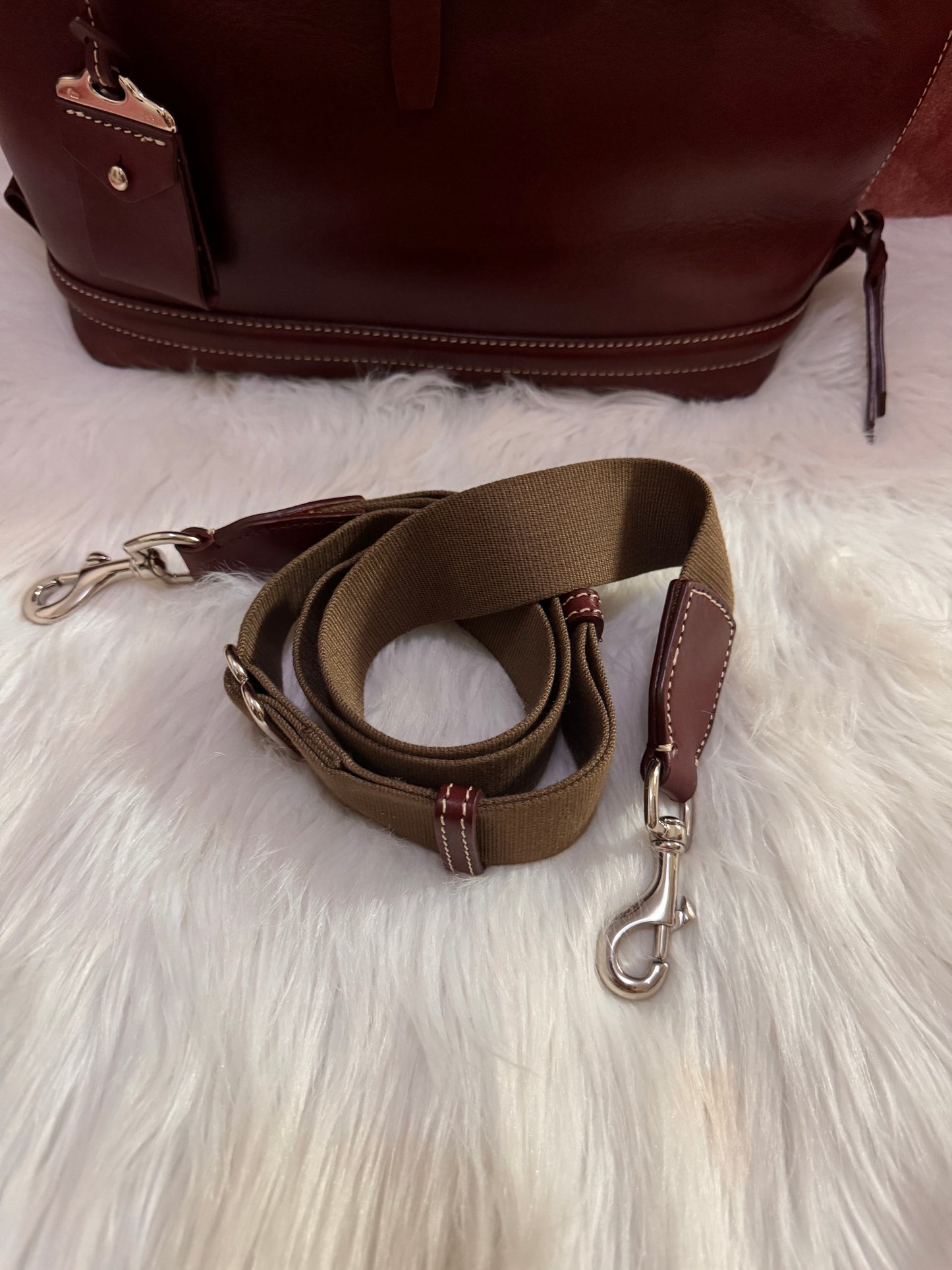 Dooney & Bourke Florentine Toscana Burgundy