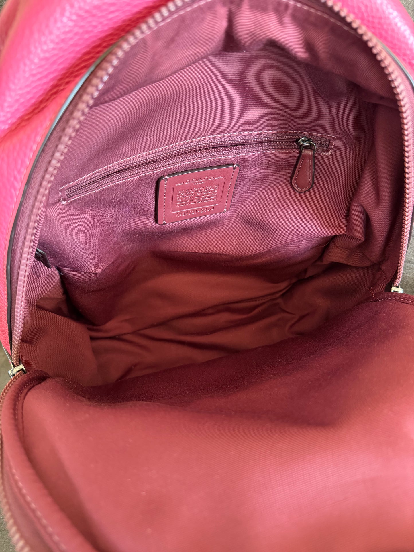 Coach Charlie backpack Pink