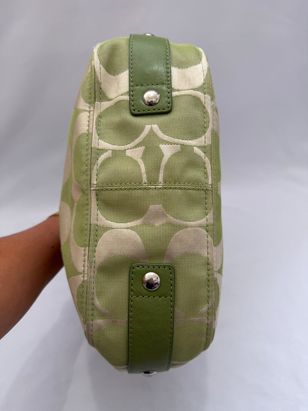 Coach Green Zoe Medium