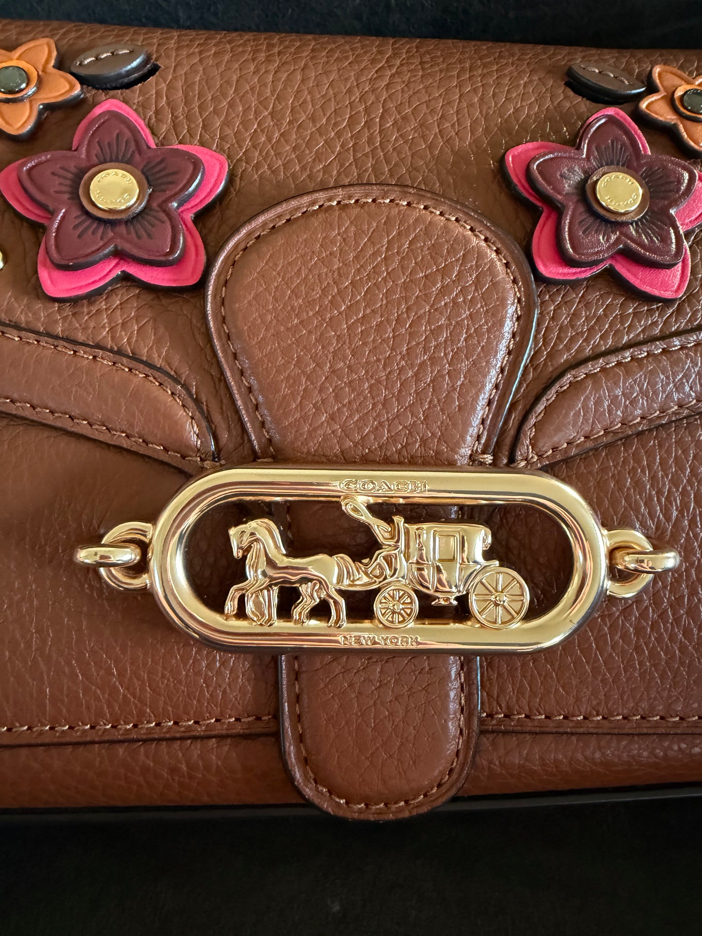 Coach Jade with daisy applique