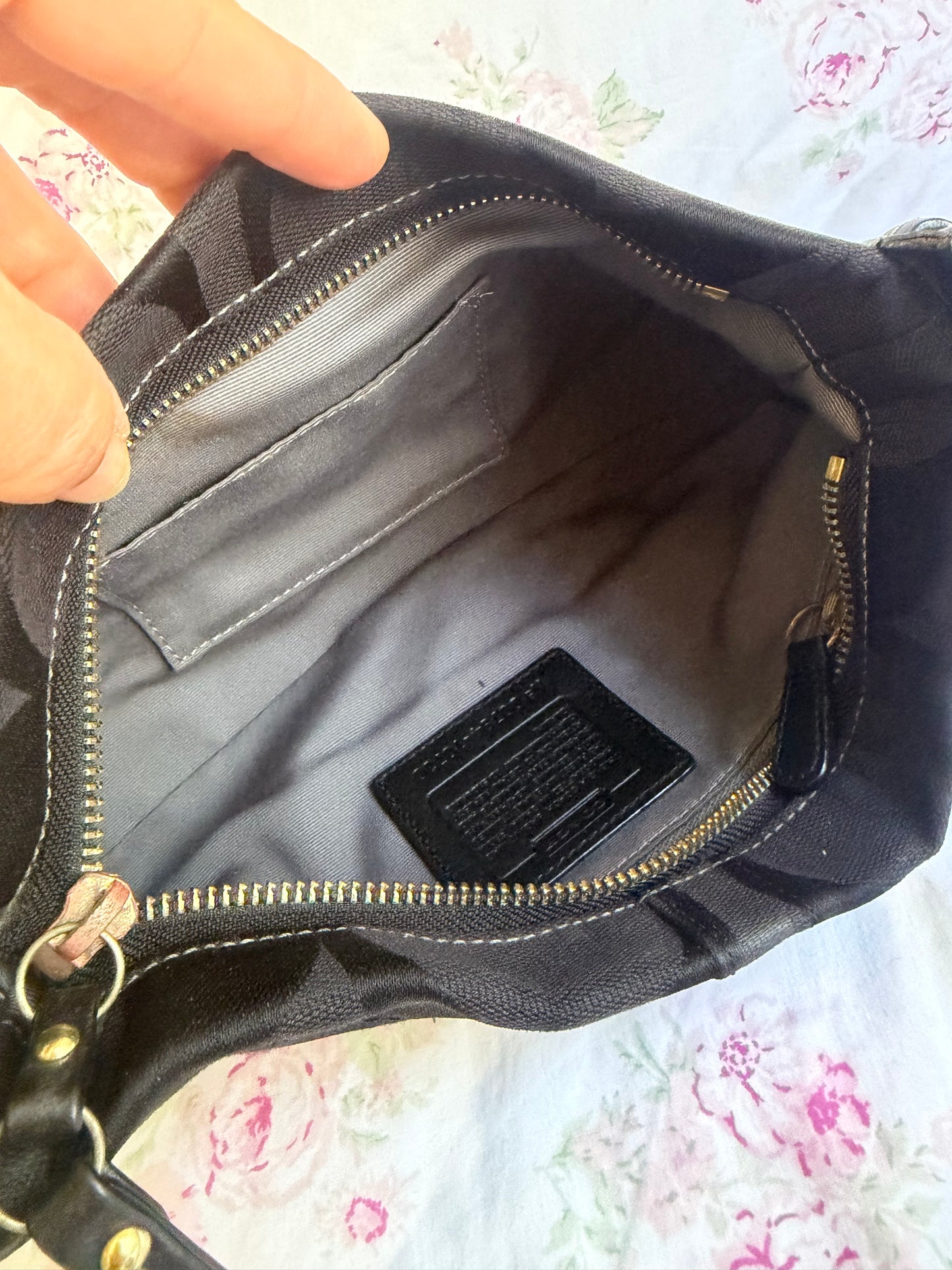 Coach Black Carly Small