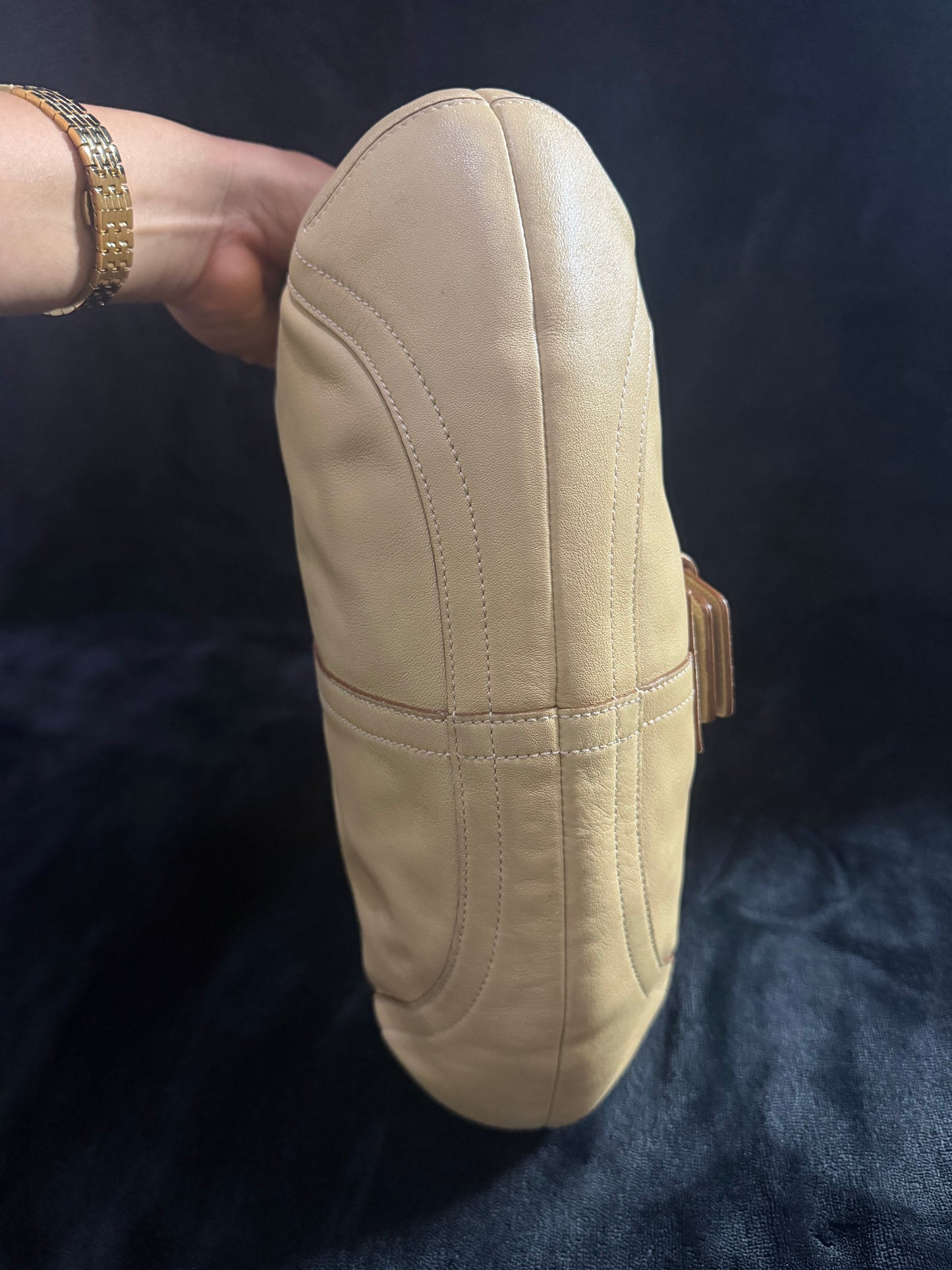 Coach Soho beige Leather