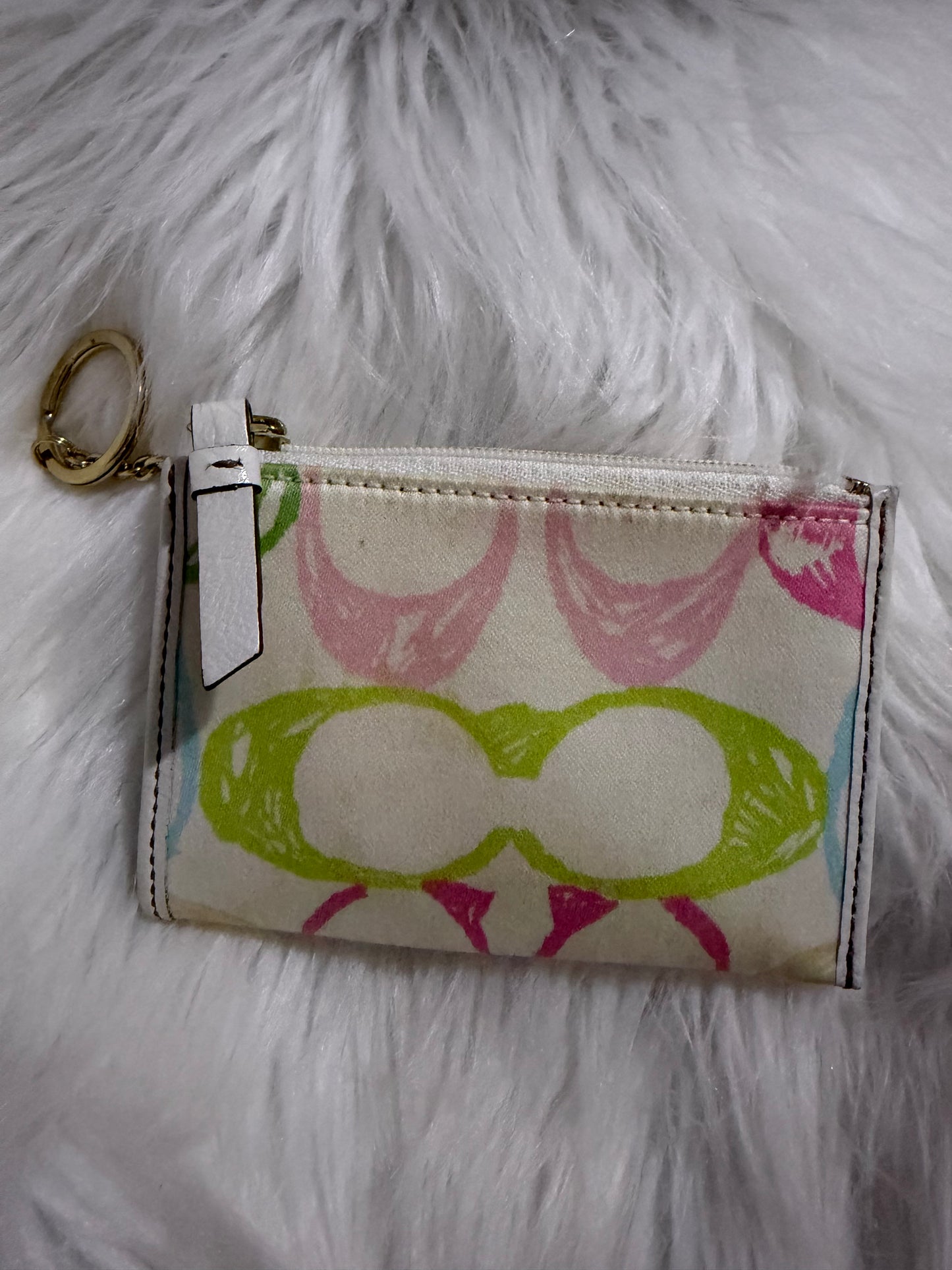 Coach Mini Coin Purse Colorful