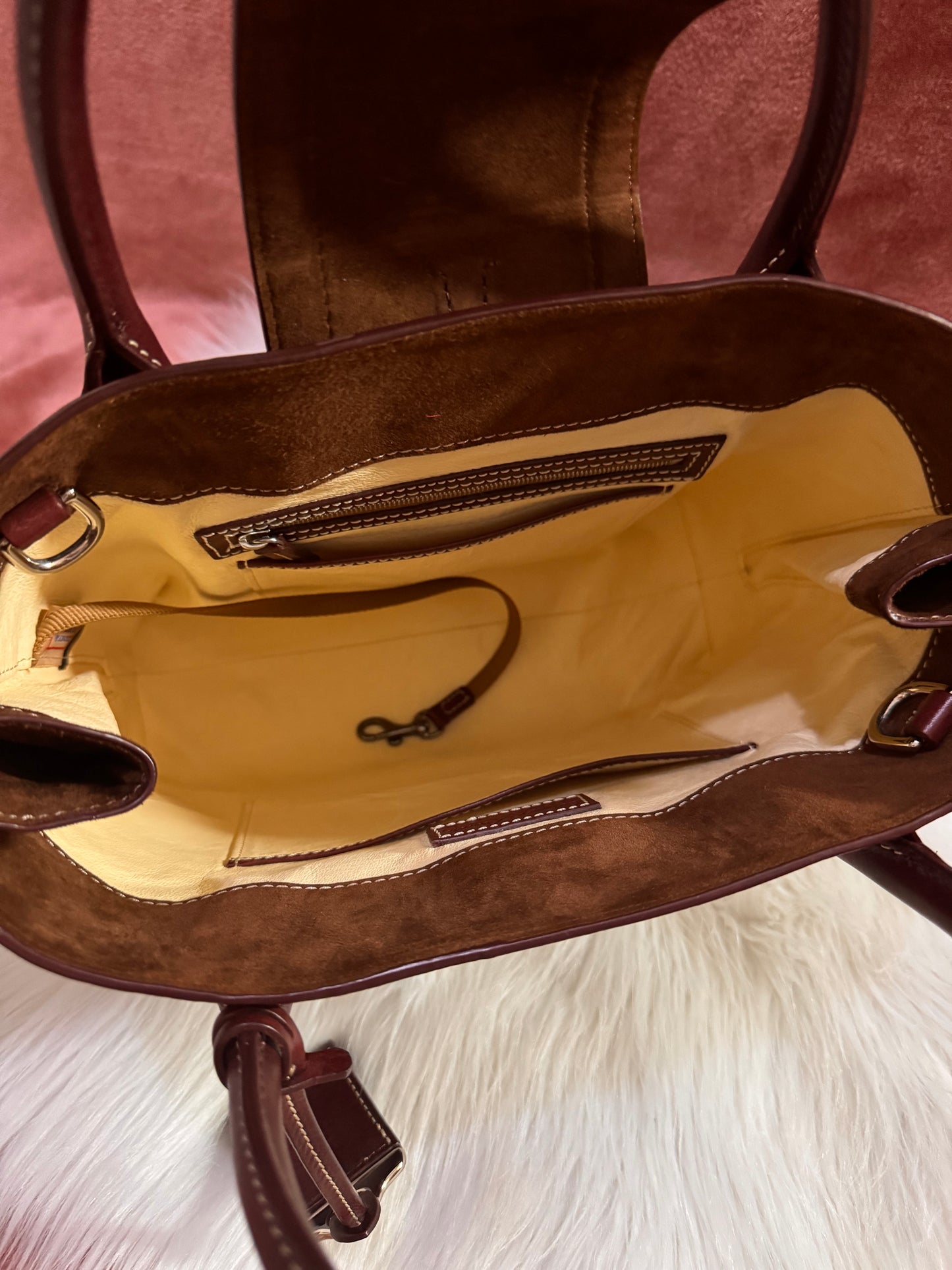 Dooney & Bourke Florentine Toscana Burgundy