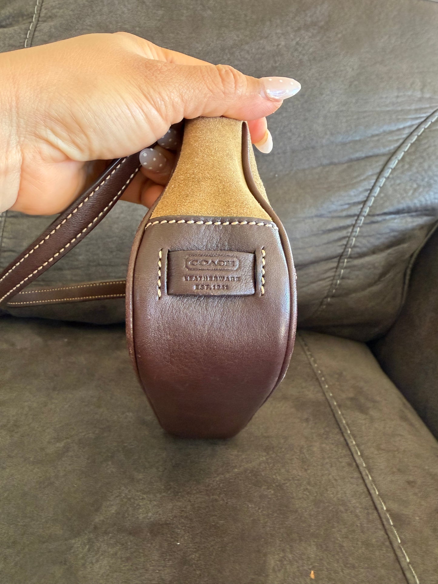 Coach Demi Suede Brown