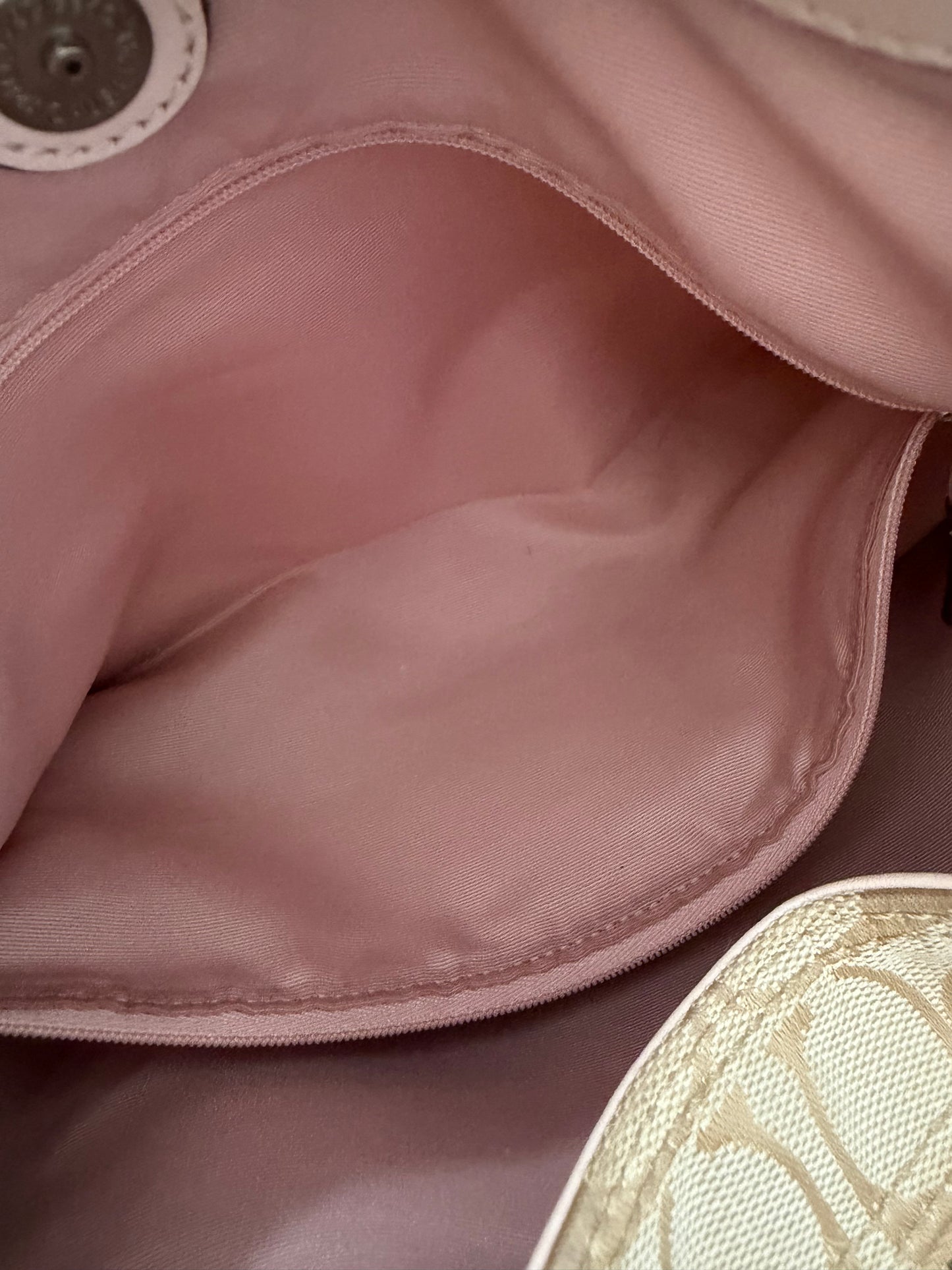 Coach Pink/Beige Soho Hobo