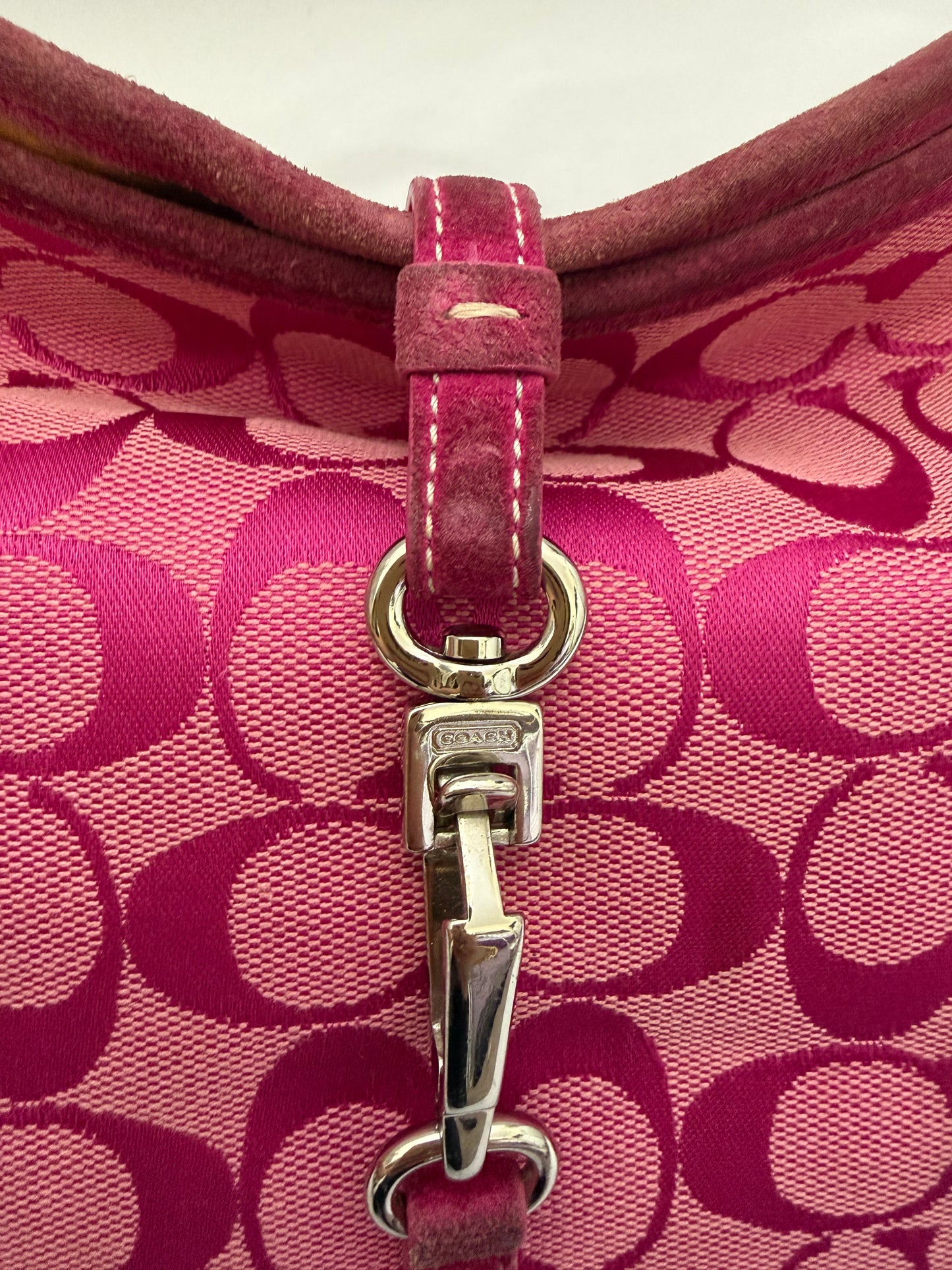 Coach Pink Hampton RARE